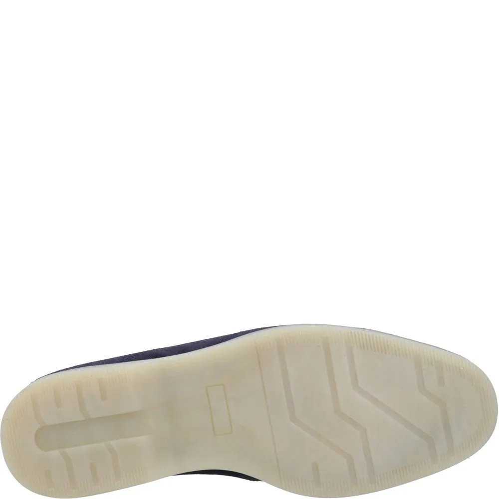 Marineblaue Leon Schlupfschuhe
