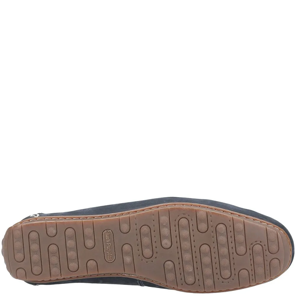 Navy Roscoe Schlupf-Loafers