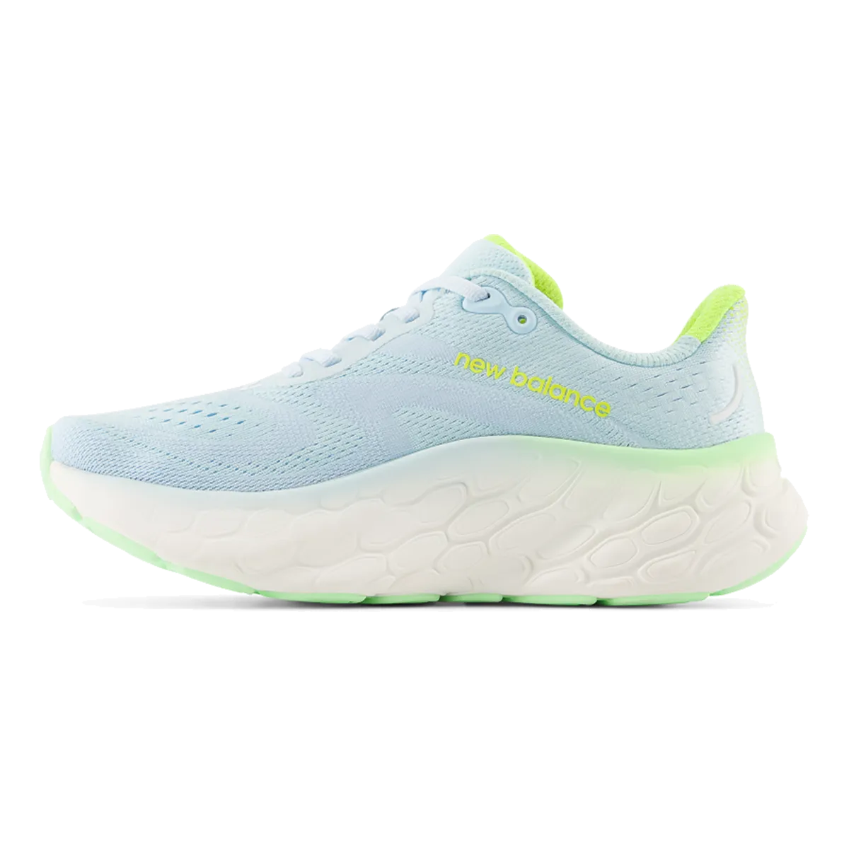 New Balance Fresh Foam X More V4 - Blau - Grüne Aura - Weiß