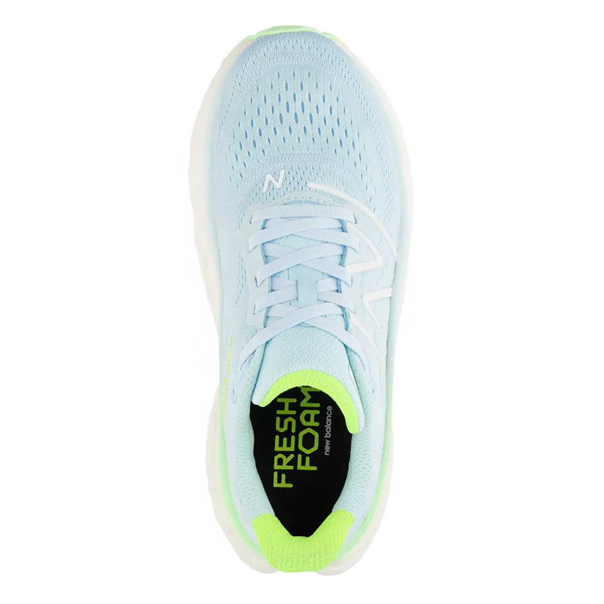 New Balance Fresh Foam X More V4 - Blau - Grüne Aura - Weiß