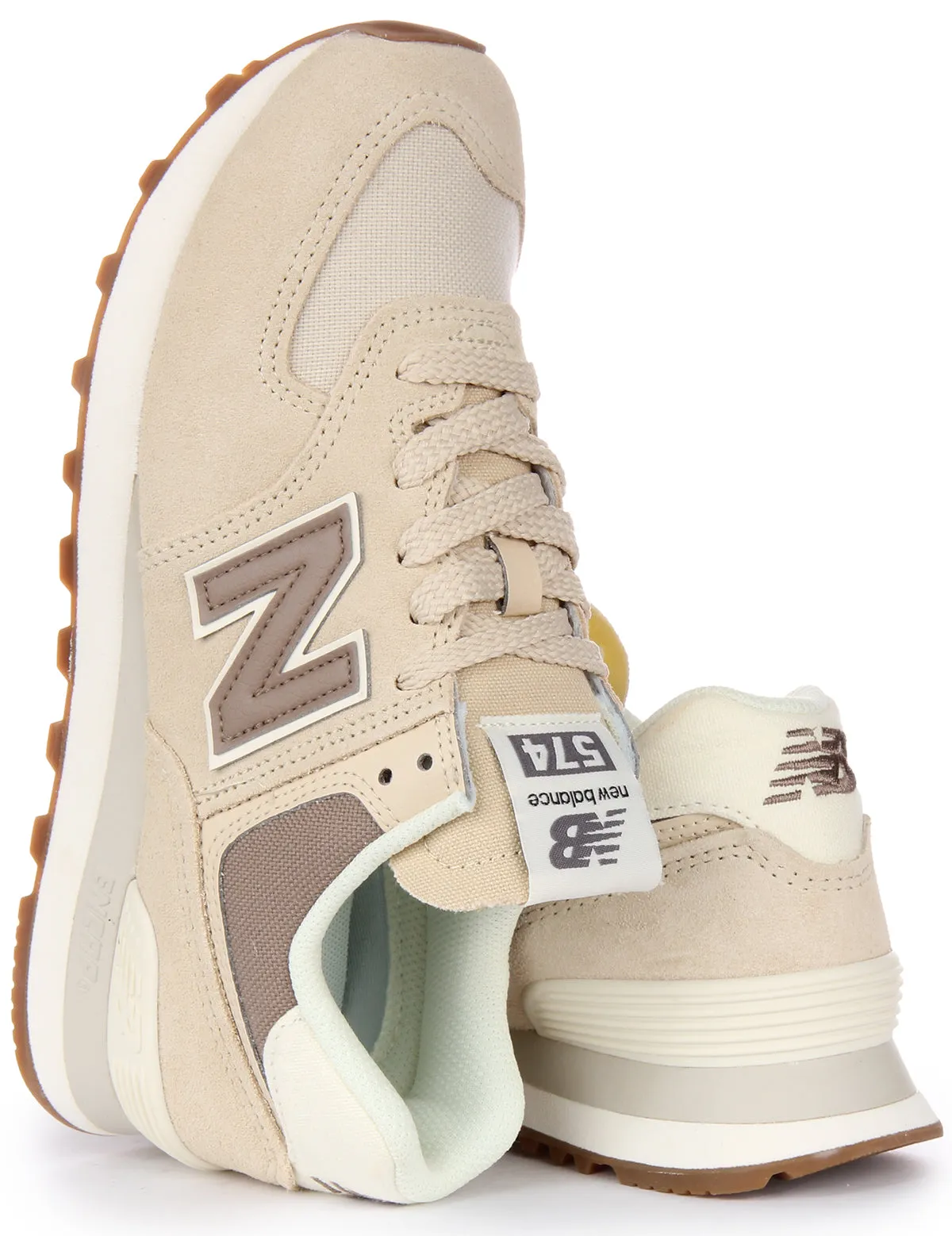New Balance WL 574 NS2 in Beige für Damen Schuhe New Balance