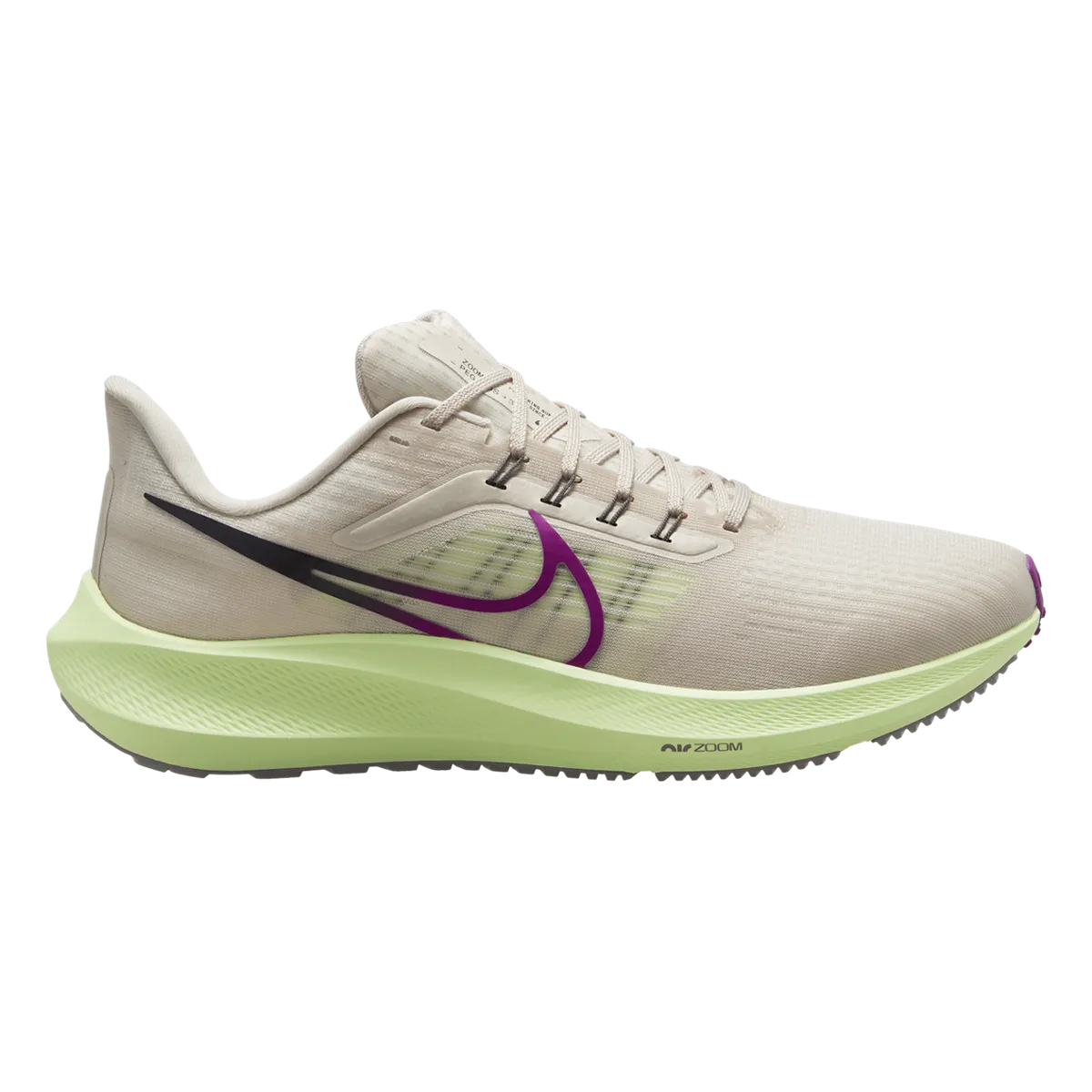 Nike Air Zoom Pegasus 39 - Heller Orewood-Braun - Rote Pflaume - Segeltuch - Kaum Volt