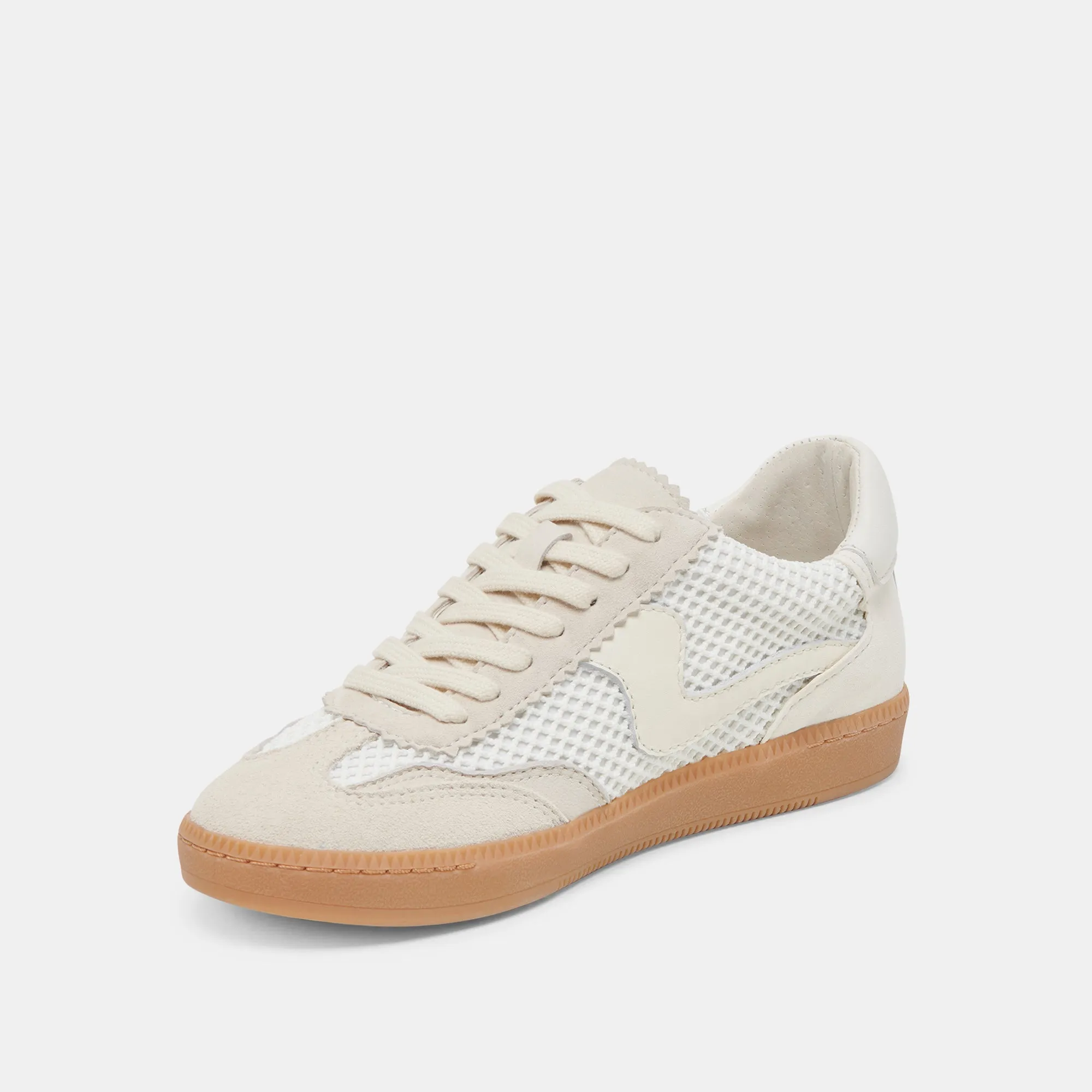 HINWEIS MESH SNEAKERS WEIß GEWEBTES MESH