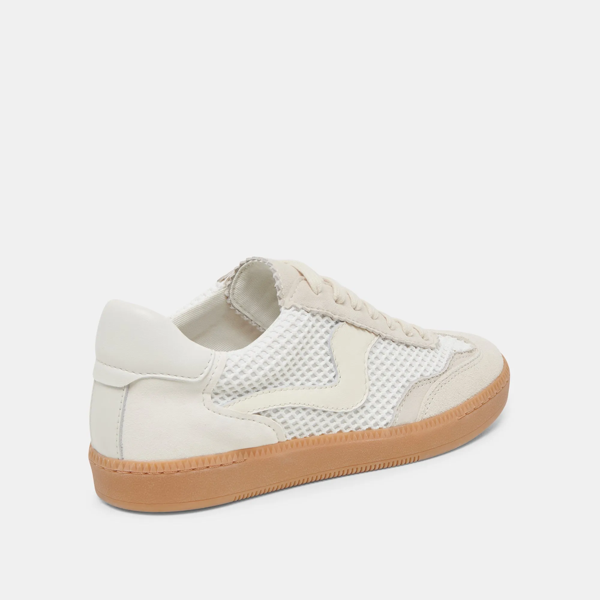 HINWEIS MESH SNEAKERS WEIß GEWEBTES MESH