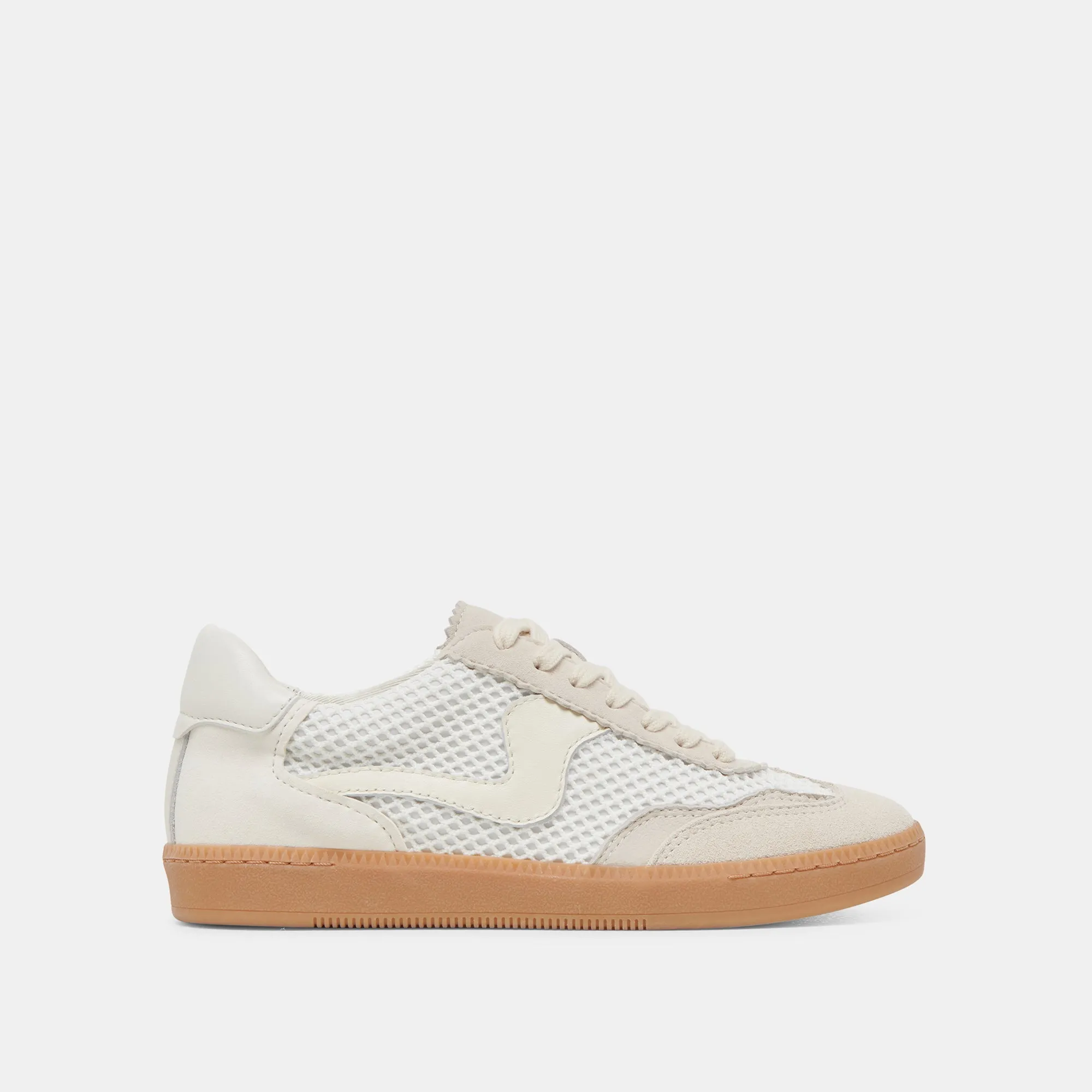 HINWEIS MESH SNEAKERS WEIß GEWEBTES MESH