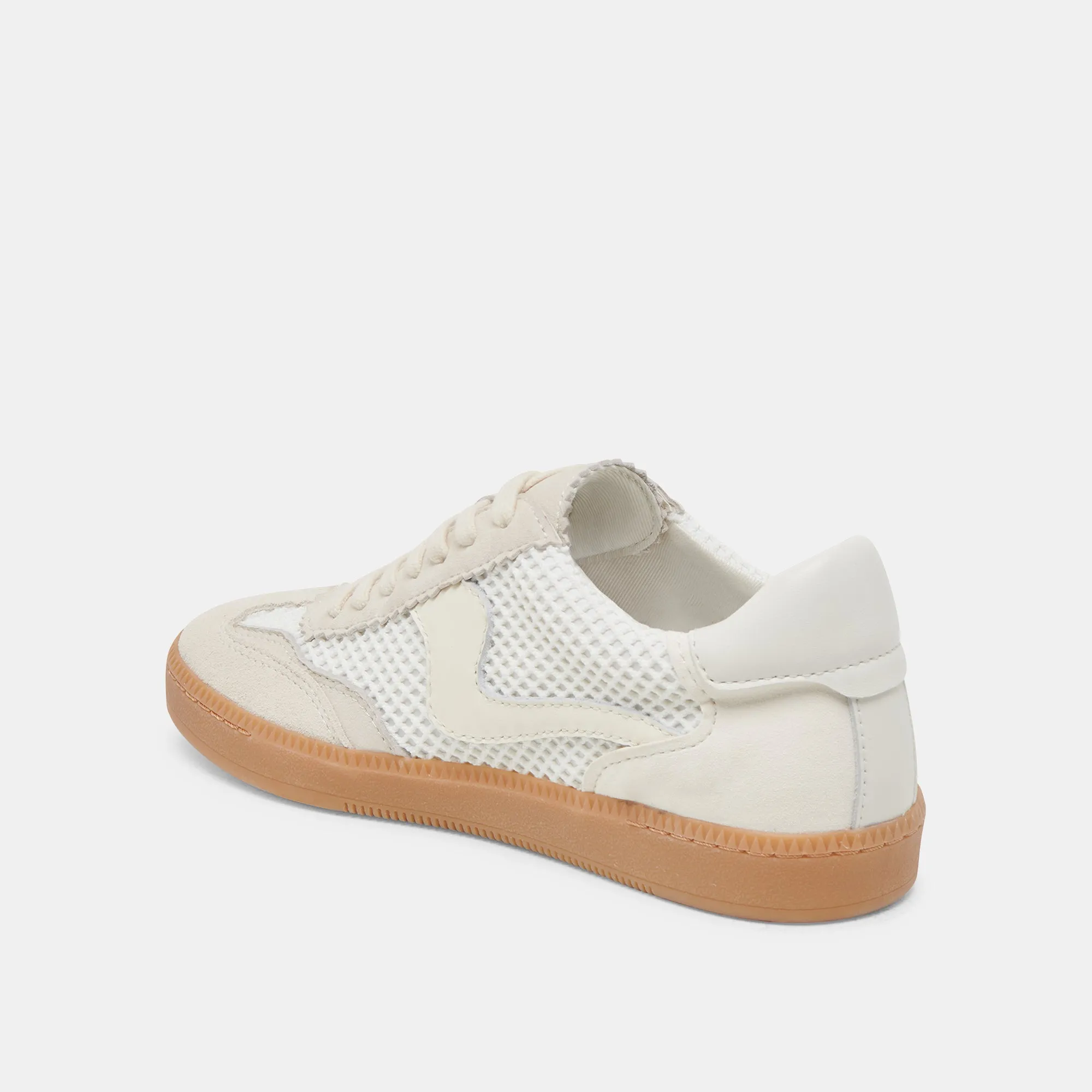 HINWEIS MESH SNEAKERS WEIß GEWEBTES MESH