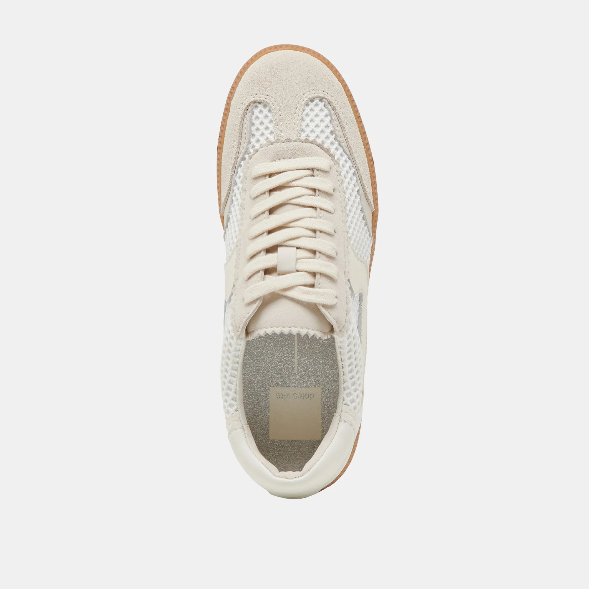 HINWEIS MESH SNEAKERS WEIß GEWEBTES MESH