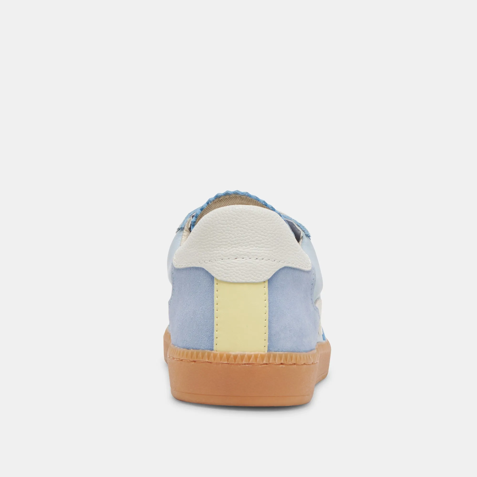 HINWEIS BREITE SNEAKERS BLAU WILDLEDER