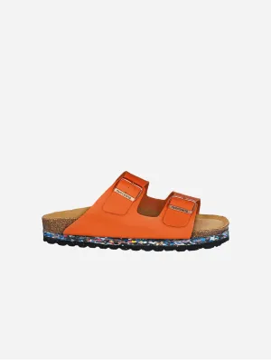 Nuo Recycelte Flipflop & Kork Sandalen mit Schnalle | Tropic