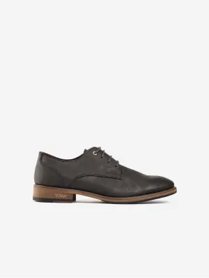 Oatmeal 2 Herren Derby-Schuhe aus veganem Leder | Braun