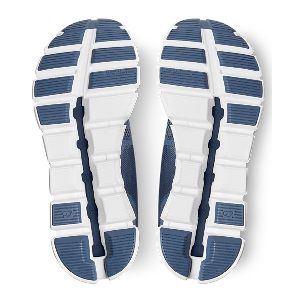 ON Cloud 5 - Denim - Weiß