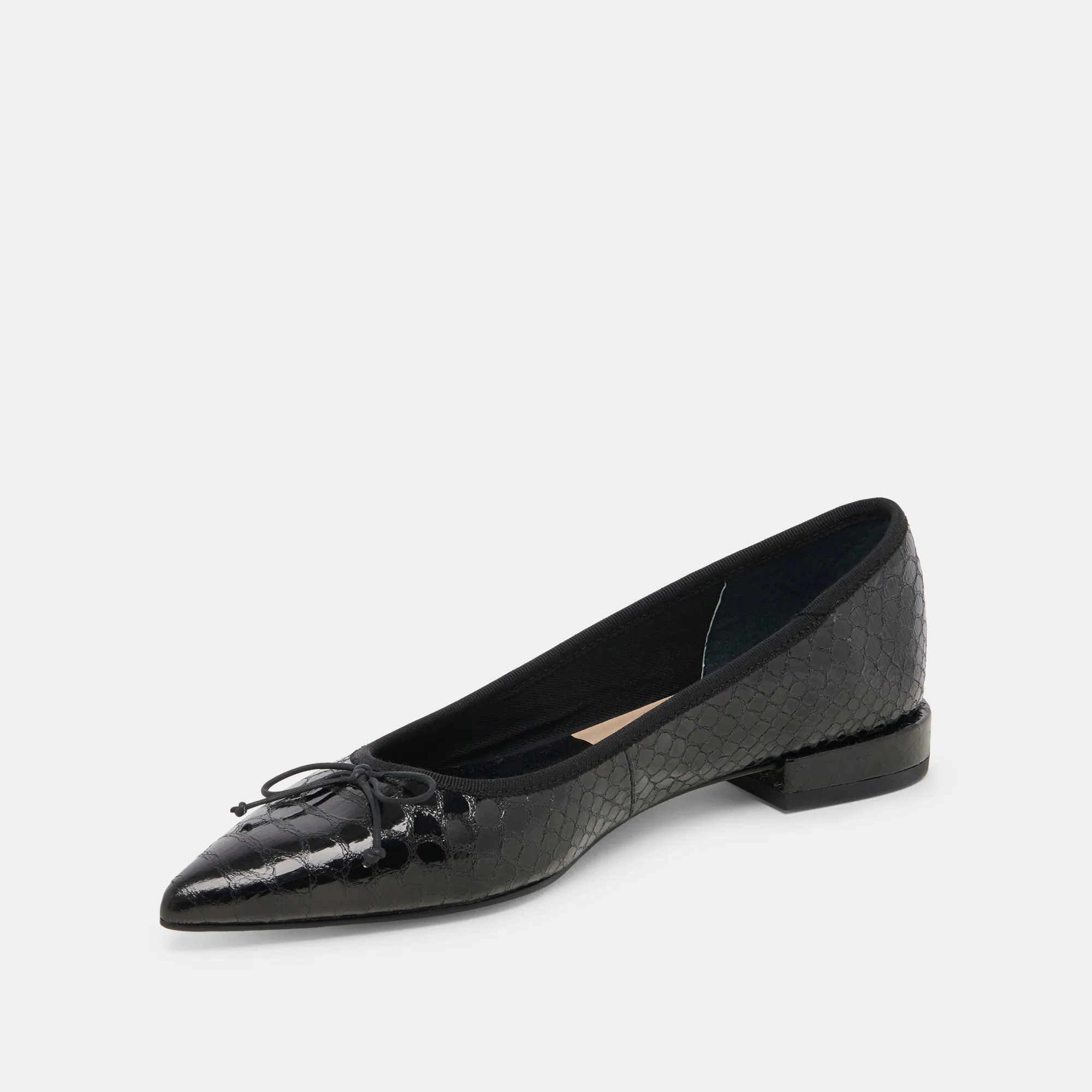 PALANI BALLET FLATS MITTERNACHTSCHLANGE GEPRÄGT