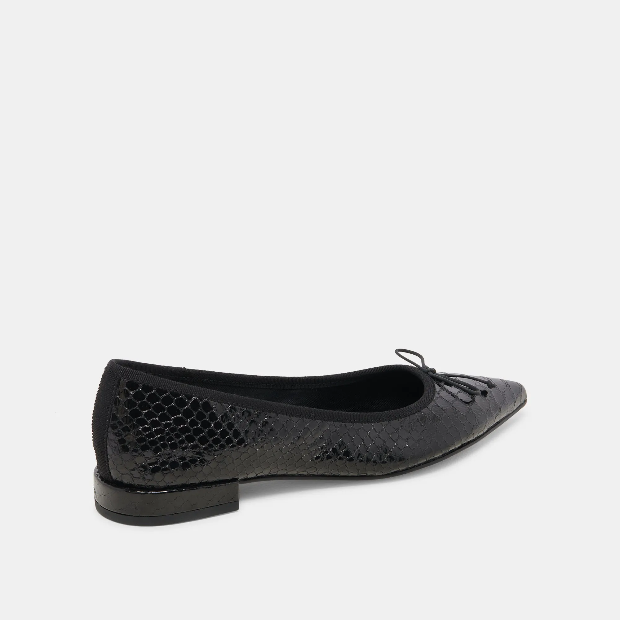 PALANI BALLET FLATS MITTERNACHTSCHLANGE GEPRÄGT