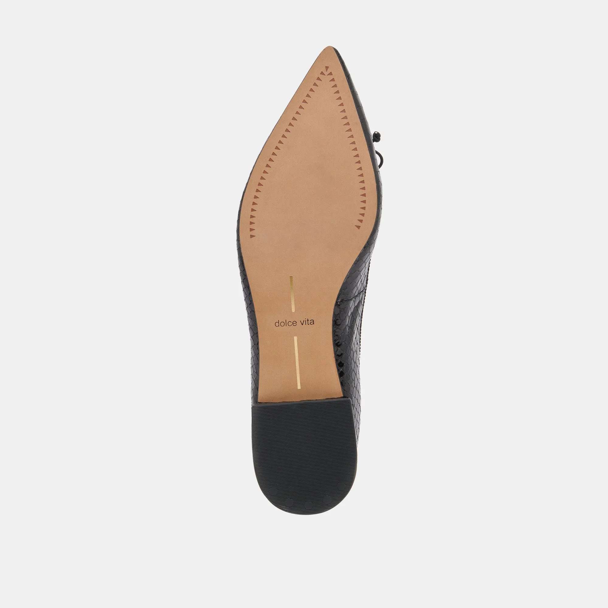PALANI BALLET FLATS MITTERNACHTSCHLANGE GEPRÄGT