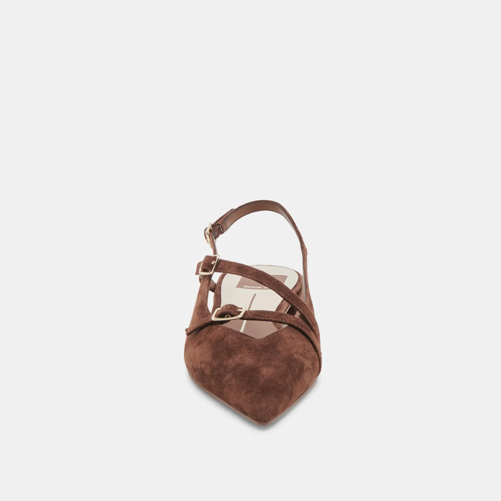 PAMLA FLATS DK BRAUN WILDLEDER