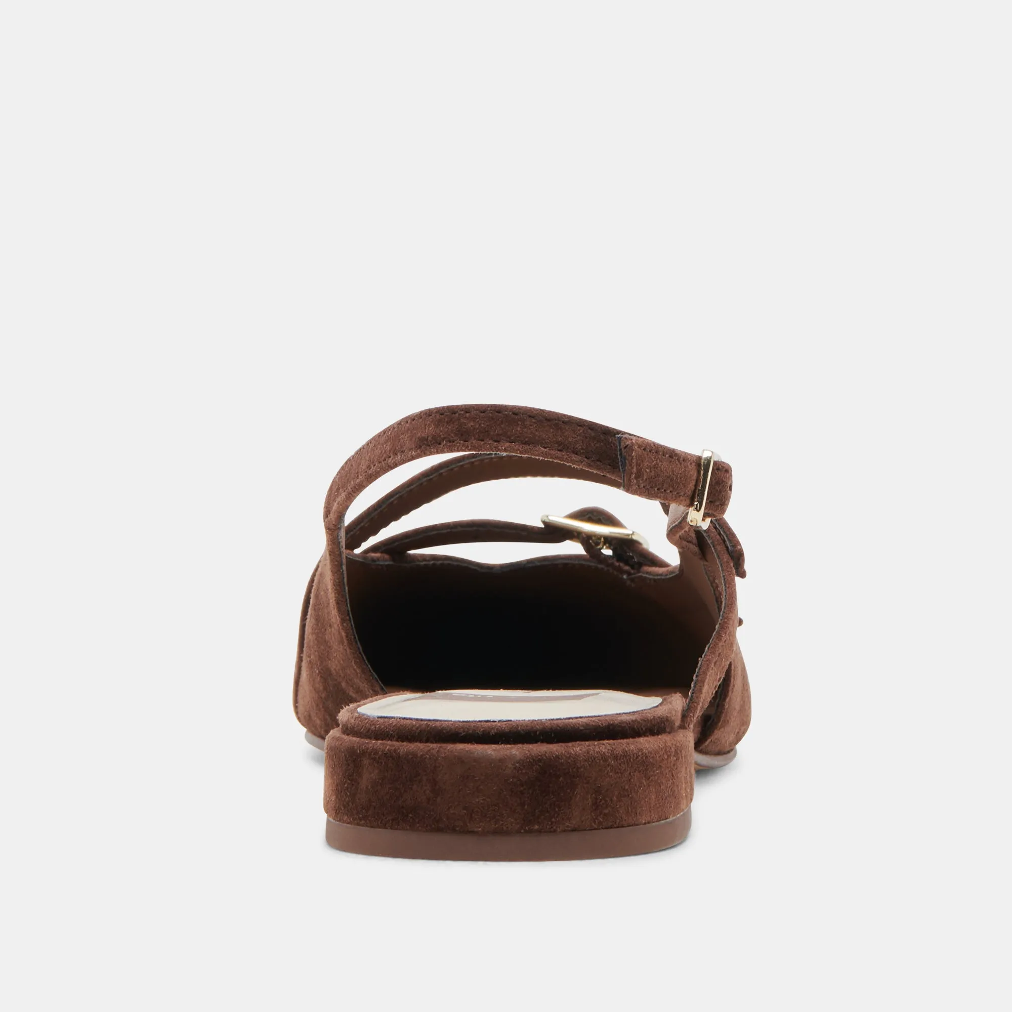 PAMLA FLATS DK BRAUN WILDLEDER