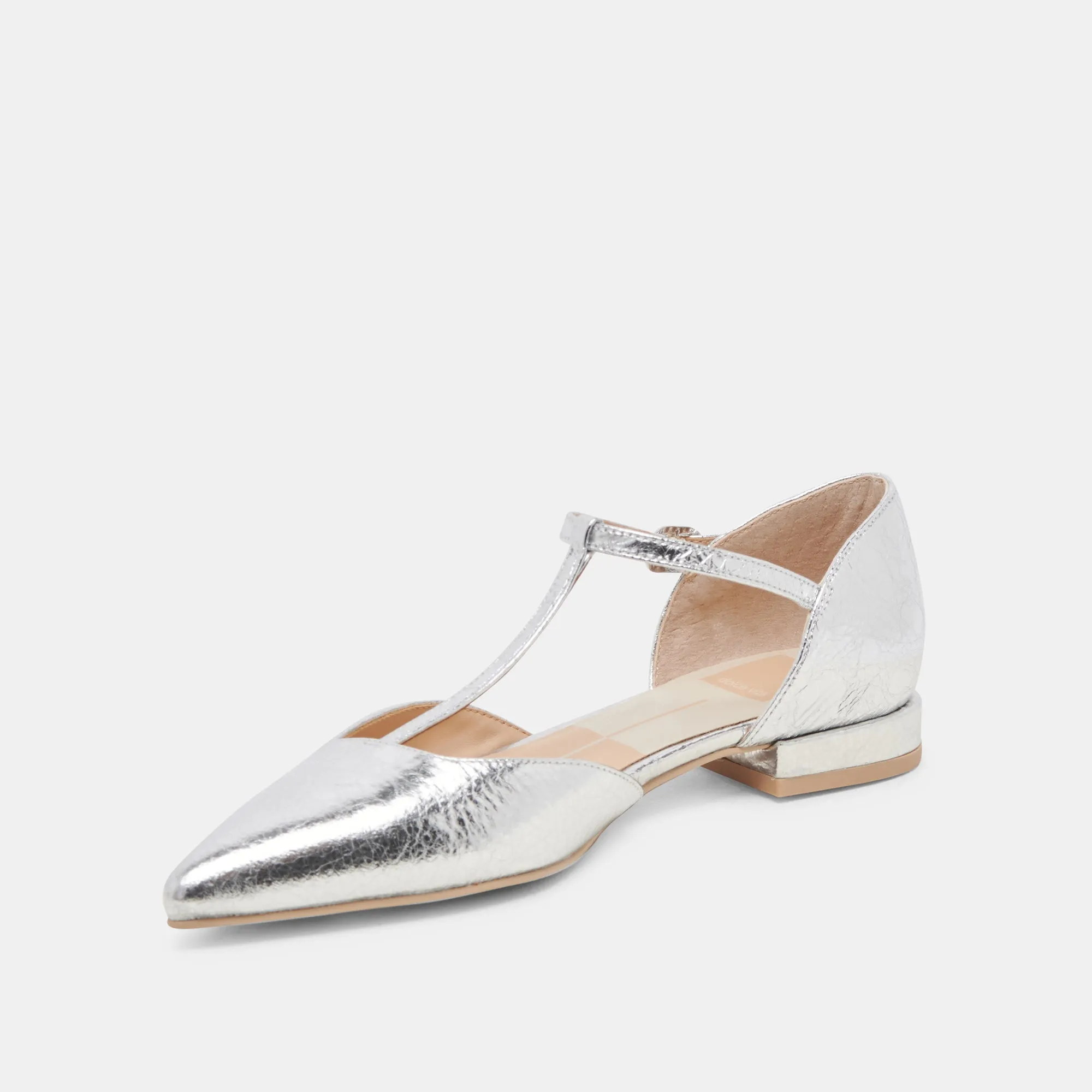 PEATY FLATS SILBER ANTIKE LEDER