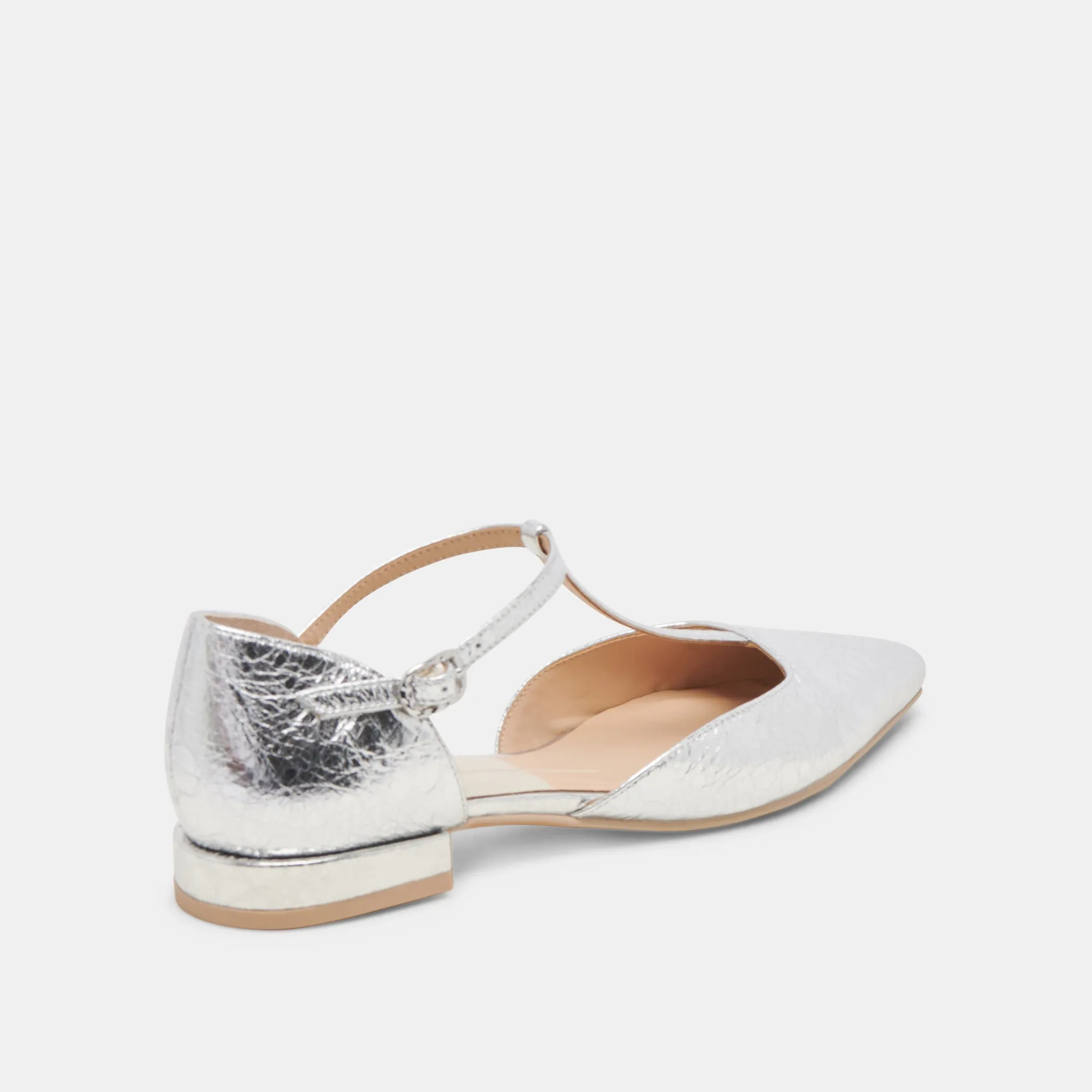 PEATY FLATS SILBER ANTIKE LEDER