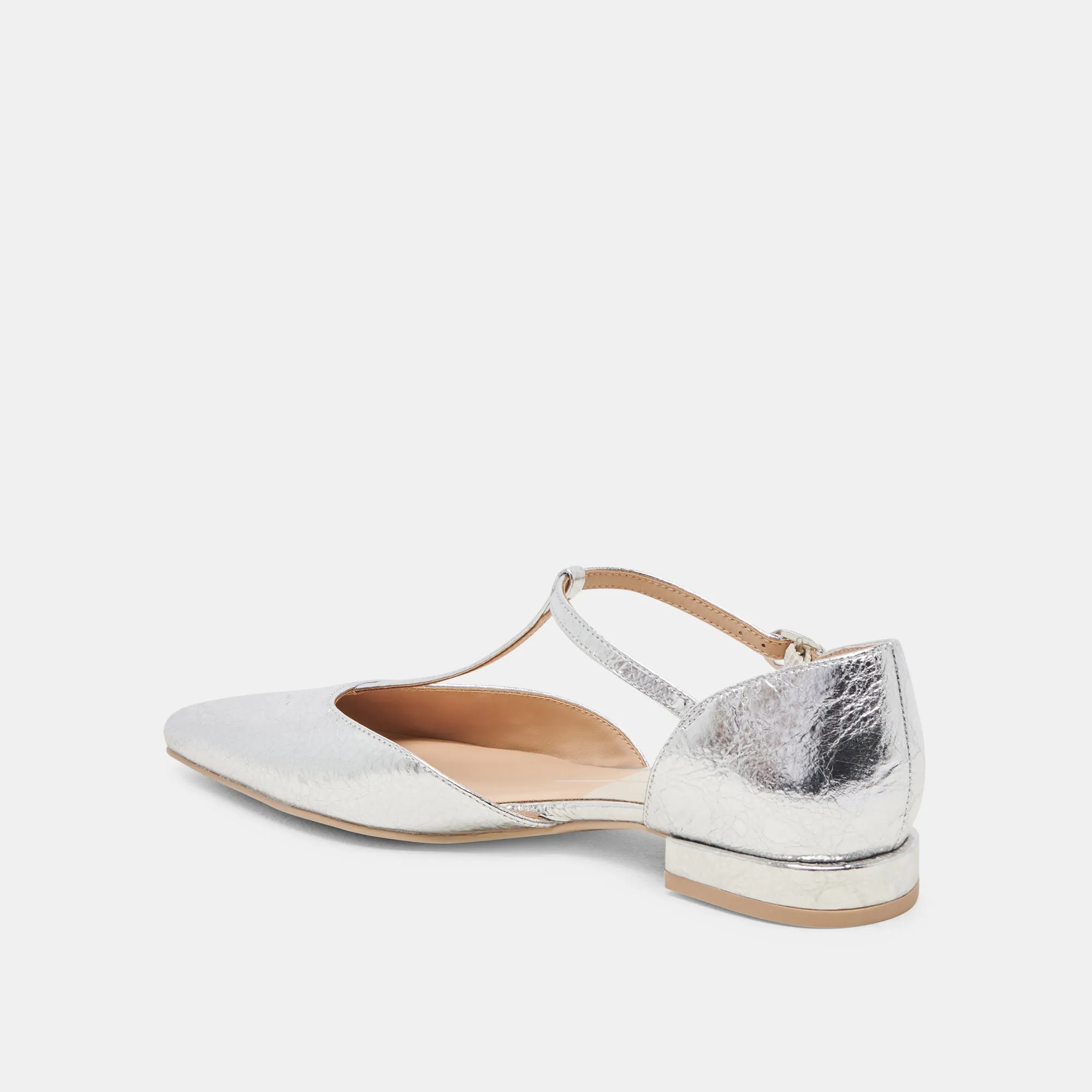 PEATY FLATS SILBER ANTIKE LEDER