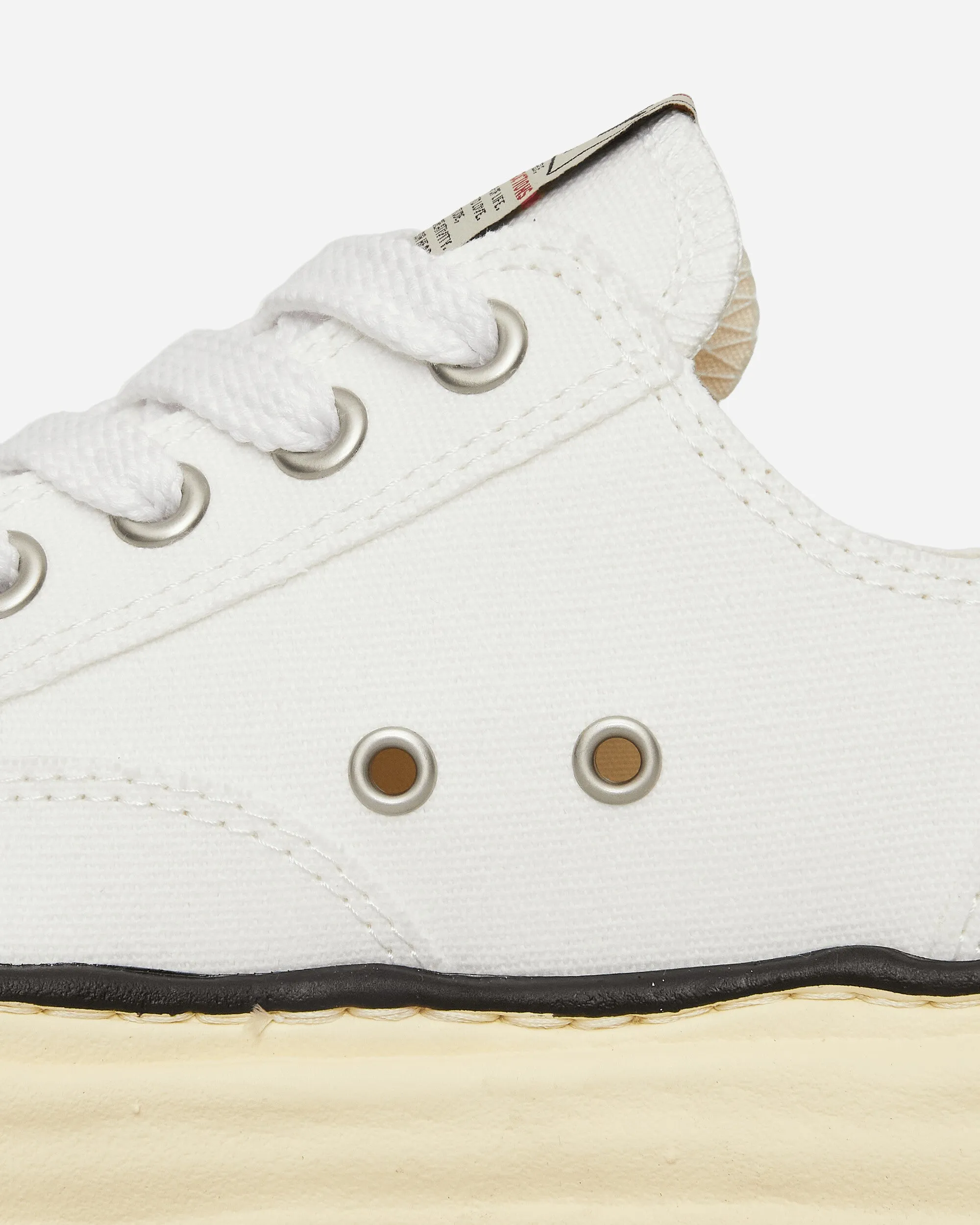Peterson VL OG Sohlen Leinwand Niedrige Sneakers Weiß