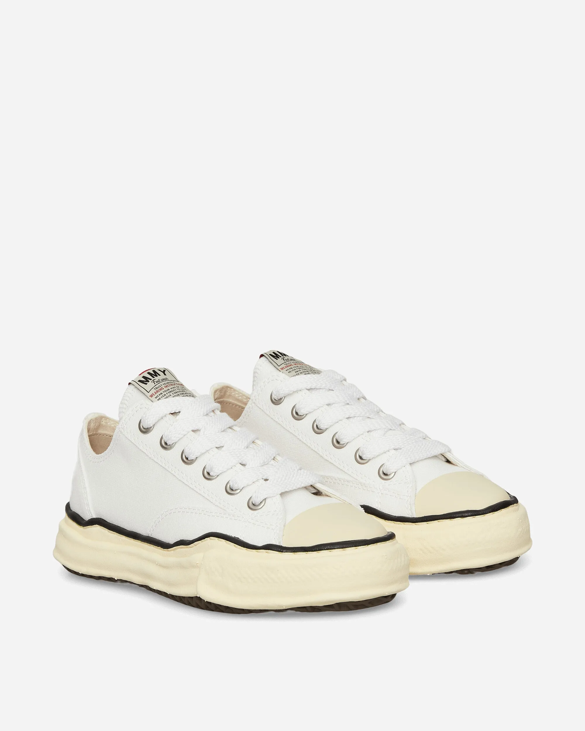 Peterson VL OG Sohlen Leinwand Niedrige Sneakers Weiß