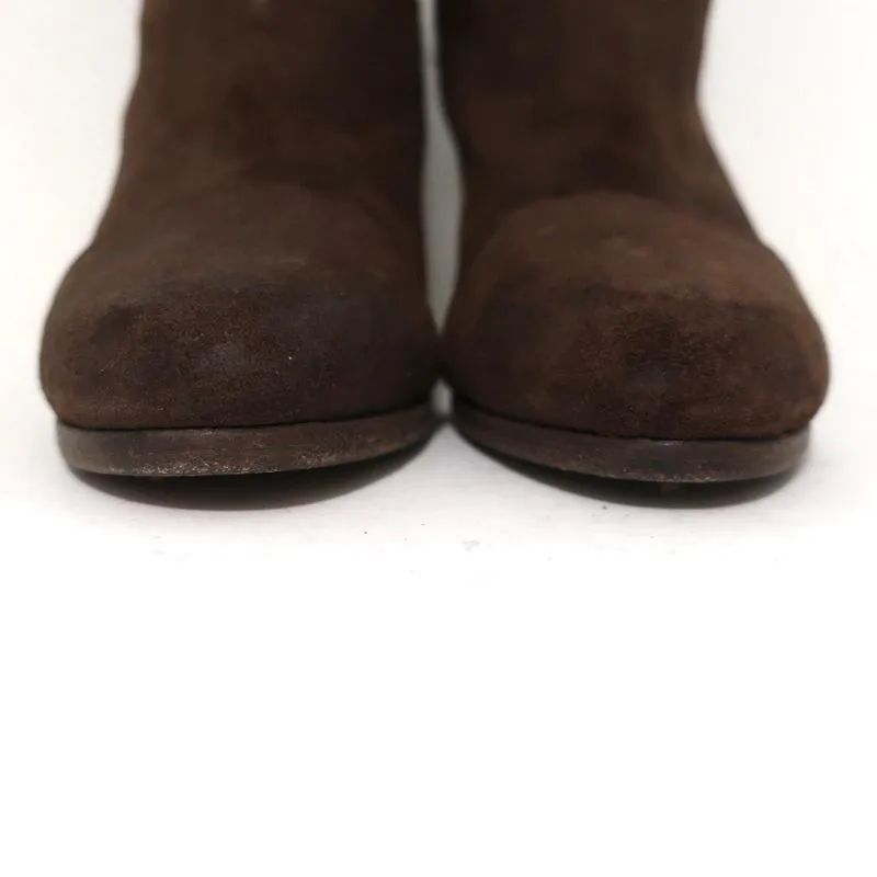 Rag & Bone Kinsey Stiefeletten Braun Wildleder & Leder Größe 38 Absatz