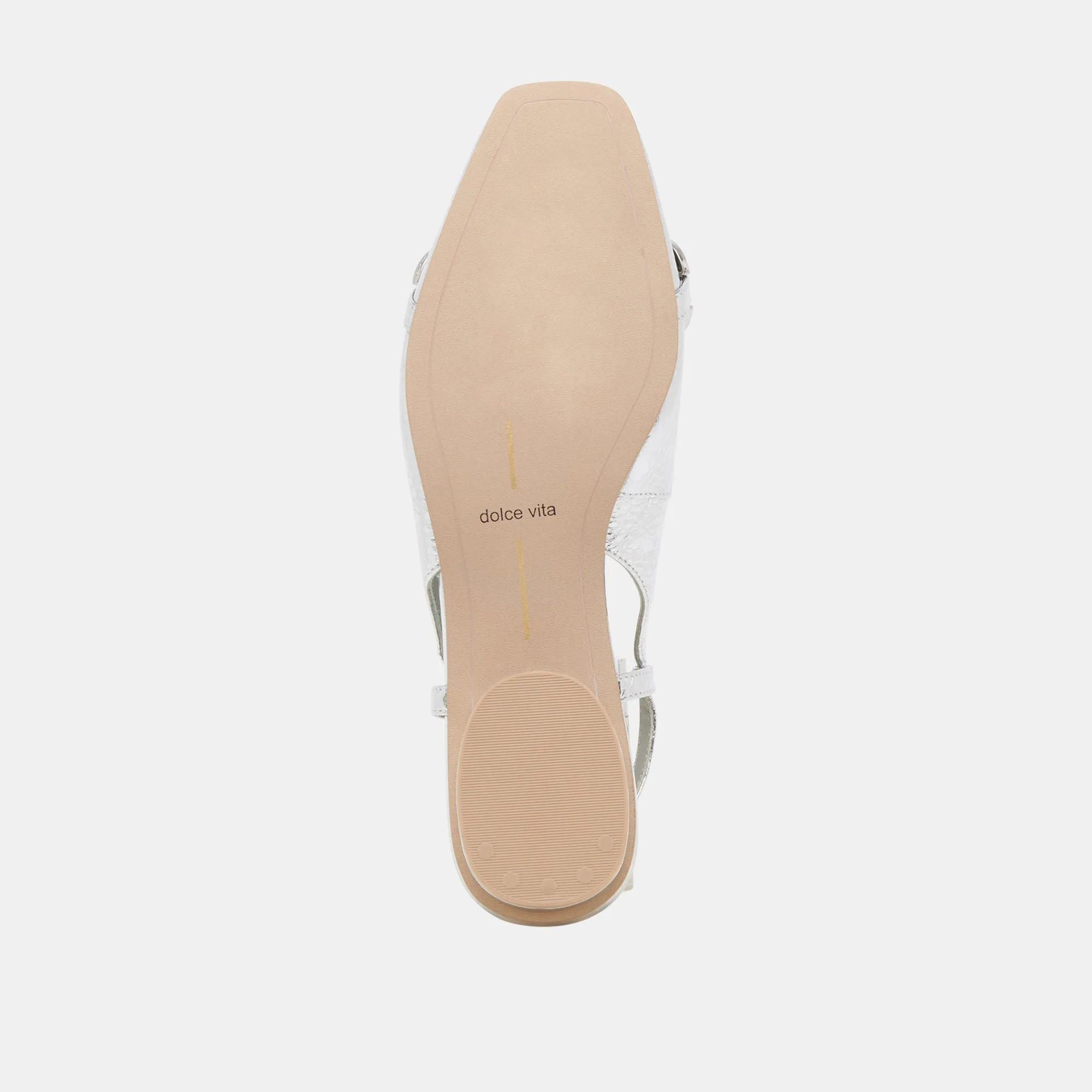 RAMANO FLATS SILBER ANTIKE LEDEROPTIK