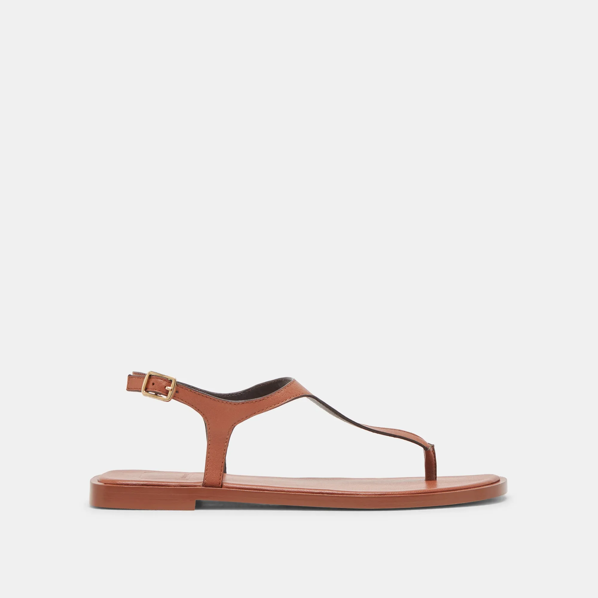 RAYE SANDALETTEN BRAUNES LEDER
