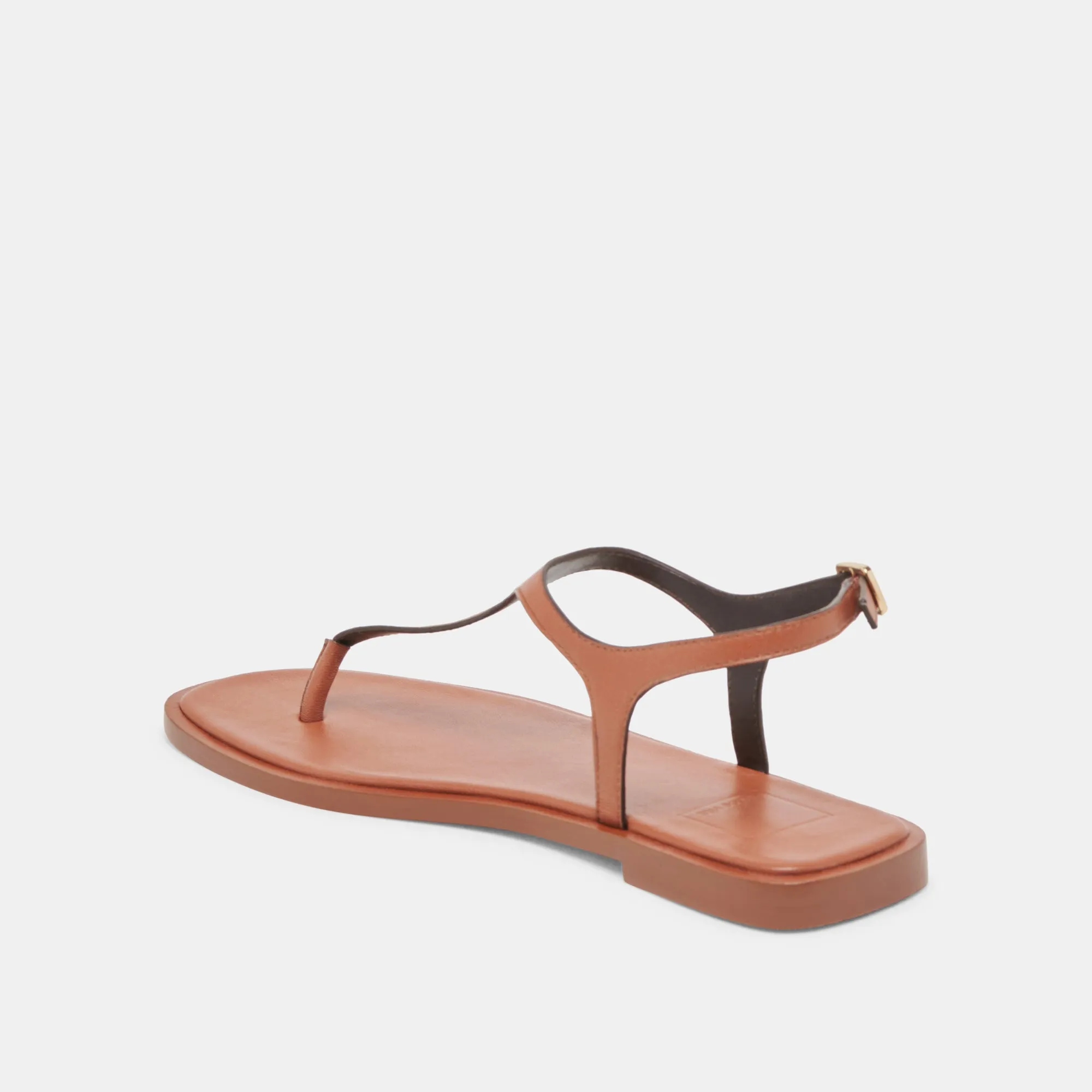 RAYE SANDALETTEN BRAUNES LEDER