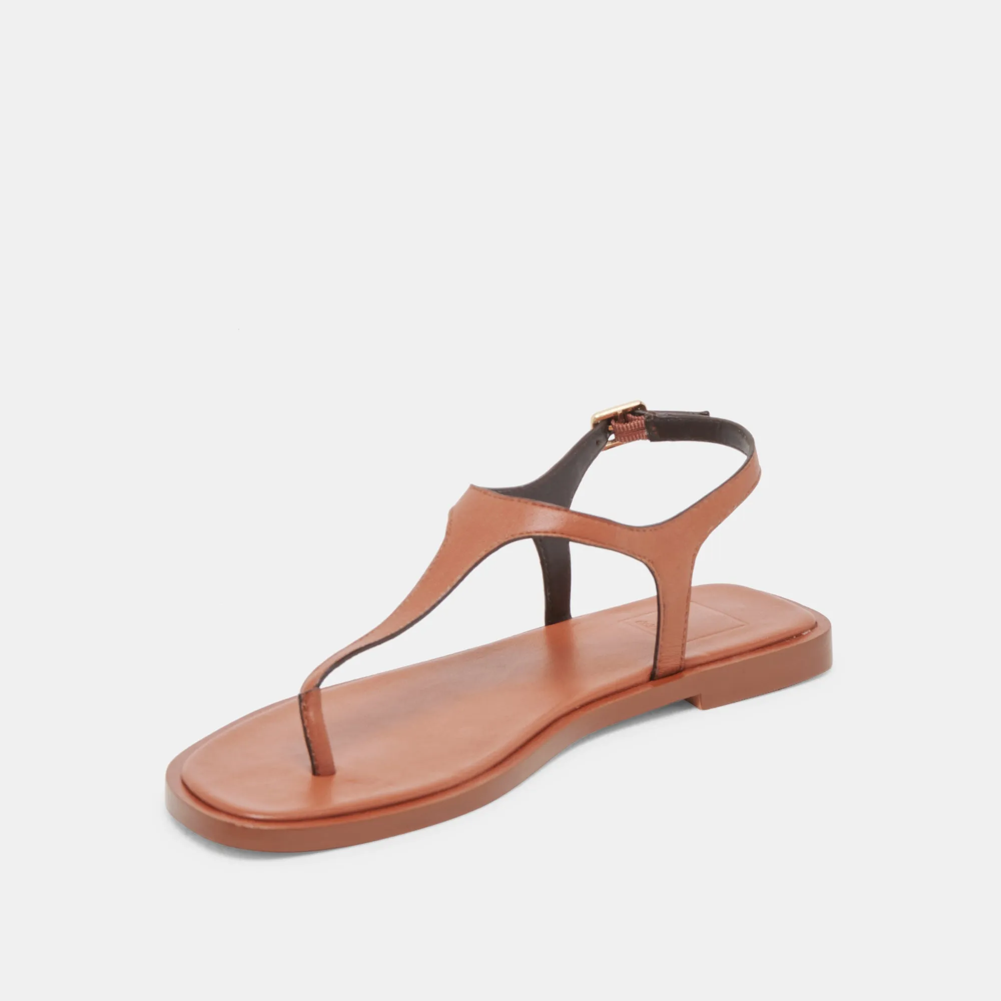 RAYE SANDALETTEN BRAUNES LEDER