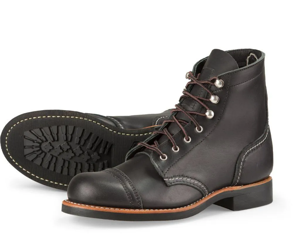 Red Wing Damen Iron Ranger 3366 Lederstiefel in Schwarz