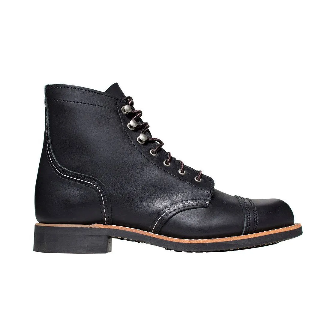 Red Wing Damen Iron Ranger 3366 Lederstiefel in Schwarz