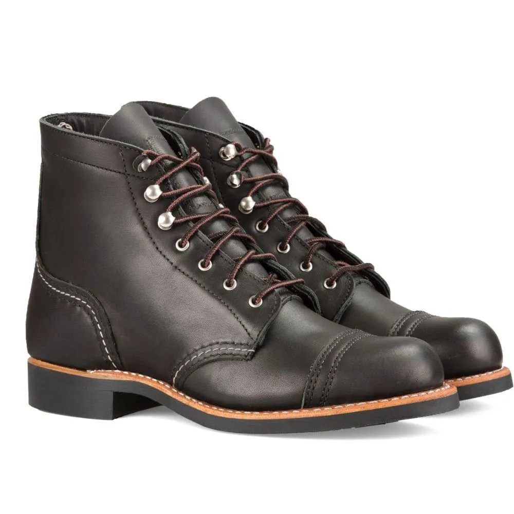 Red Wing Damen Iron Ranger 3366 Lederstiefel in Schwarz