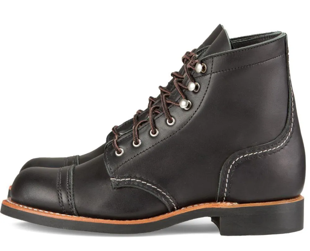Red Wing Damen Iron Ranger 3366 Lederstiefel in Schwarz
