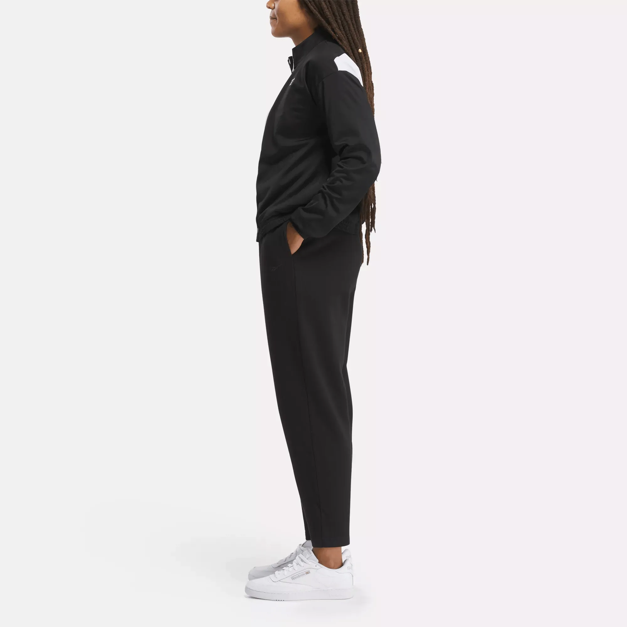 Reebok Schuhe Damen Reebok Identity Back Vector Tricot Track Jacke