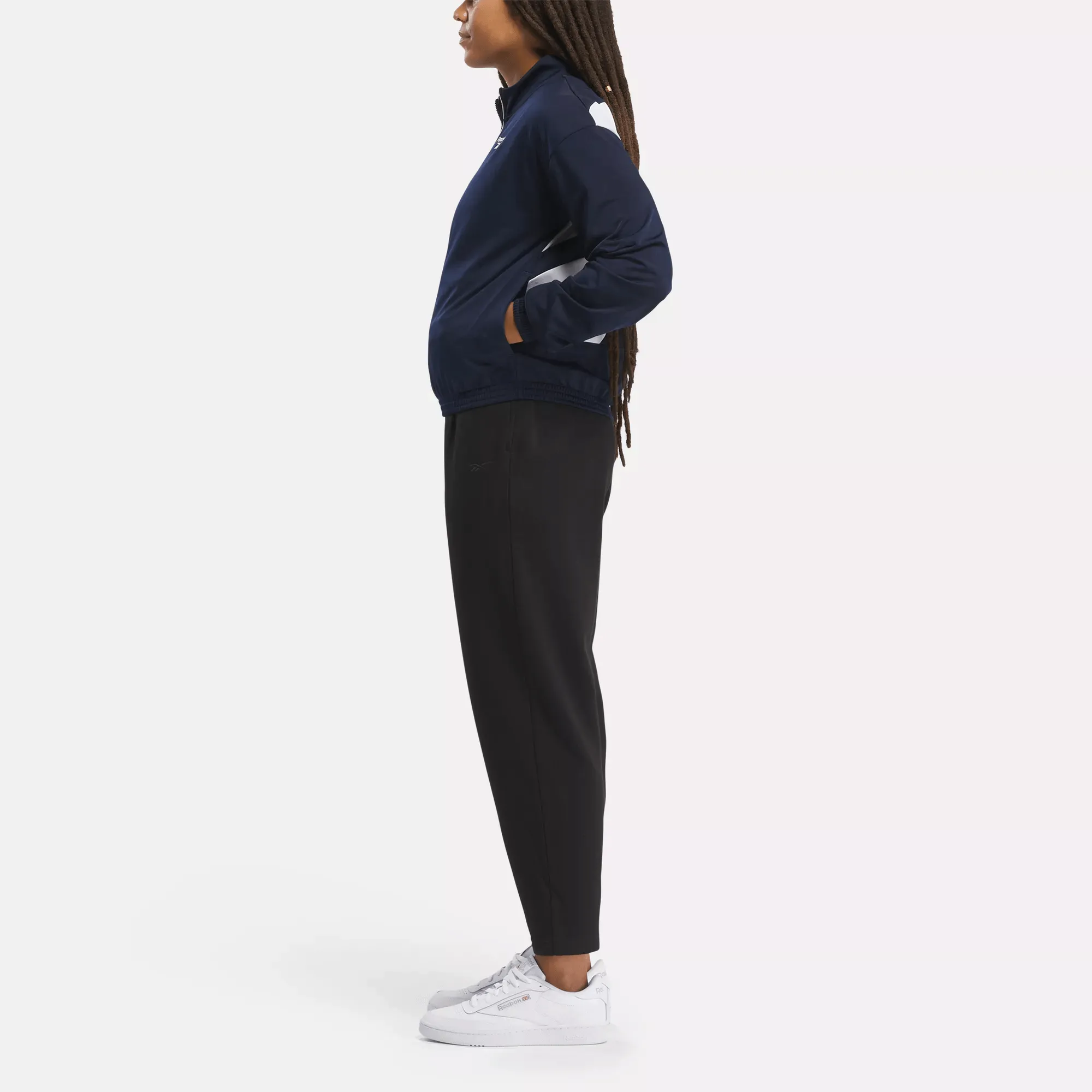 Reebok Schuhe Damen Reebok Identity Back Vector Tricot Track Jacke