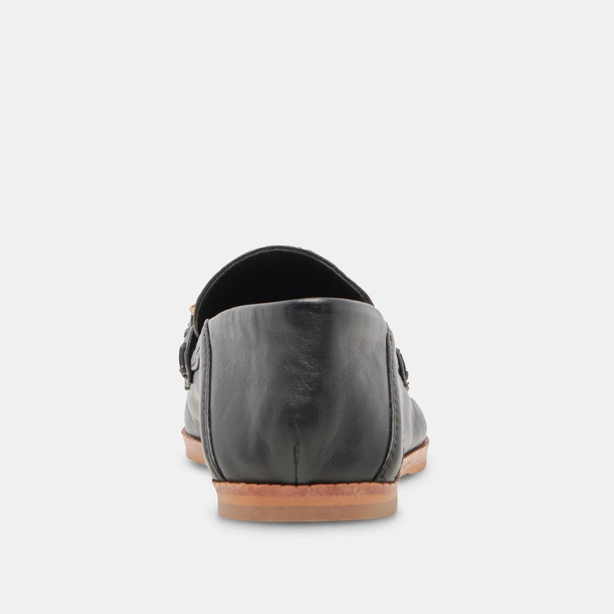 REIGN FLATS SCHWARZES LEDER