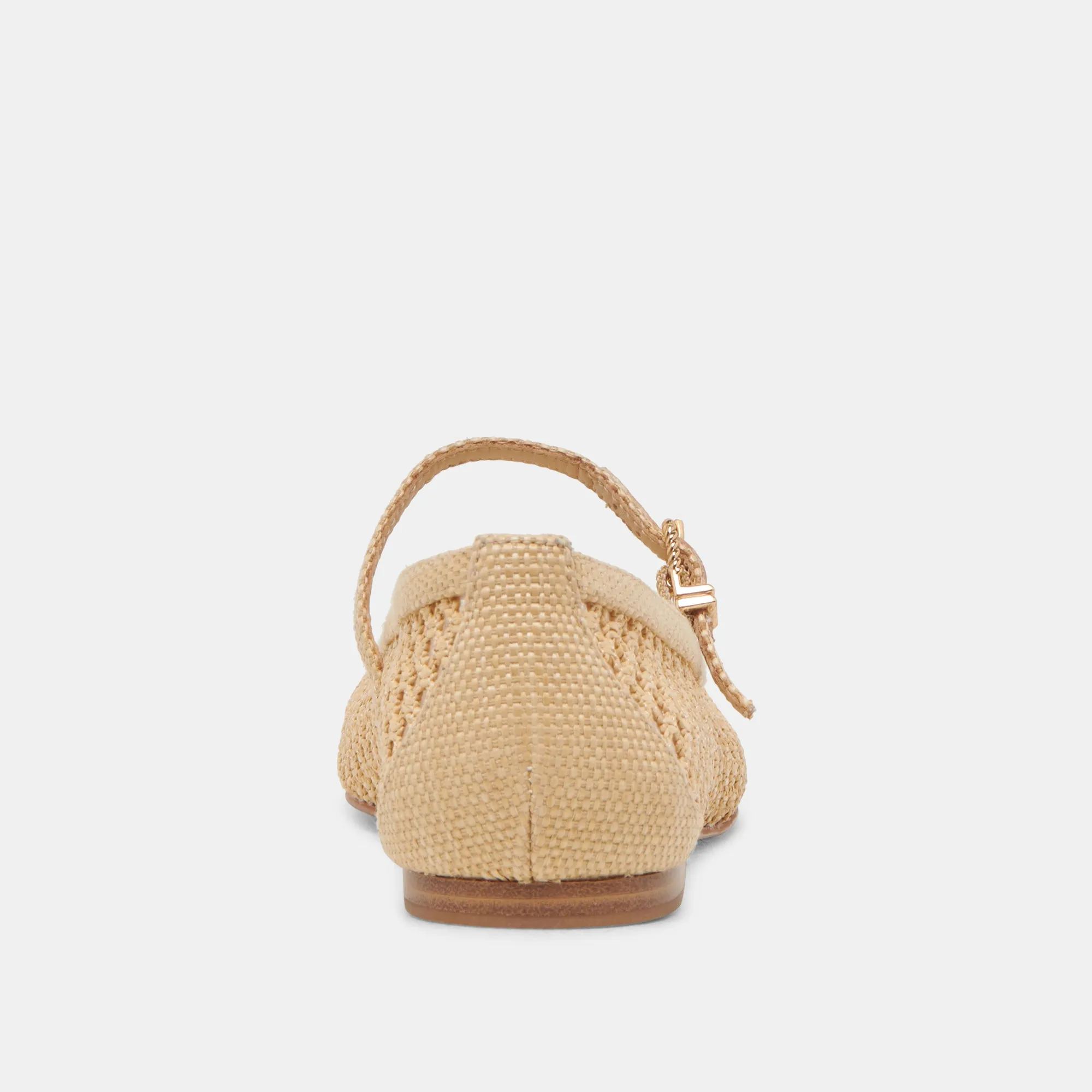 REYES BALLET FLATS LT NATURGEFLOCHTENES RAFFIA