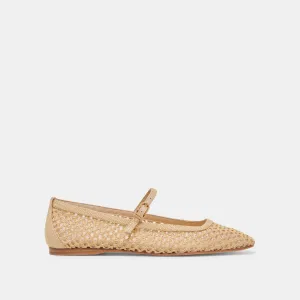 REYES BALLERINAS WEIT GESCHNITTEN LT NATUR GEFLOCHTEN RAFFIA
