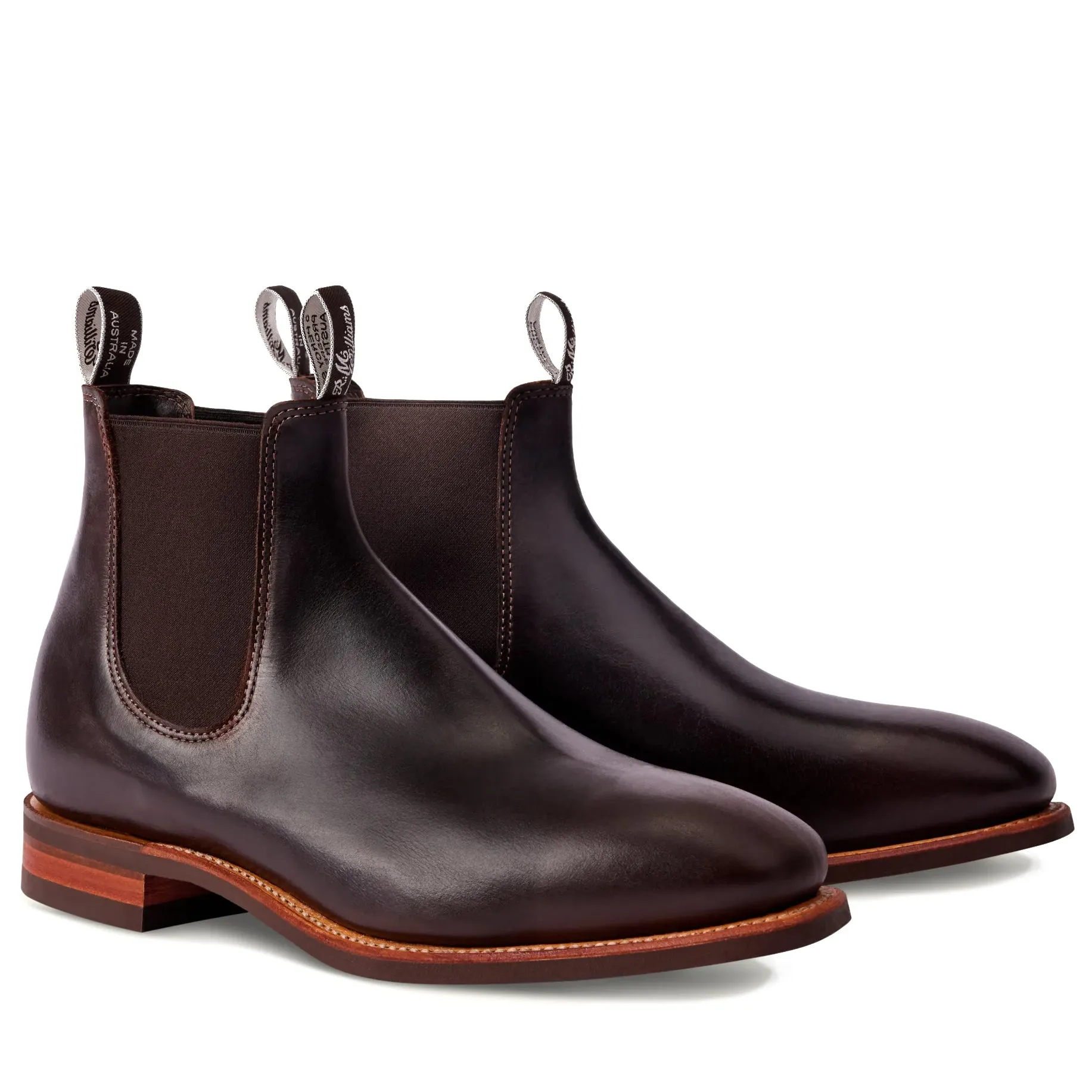 R.M. Williams Comfort Craftsman H Weite Schokolade