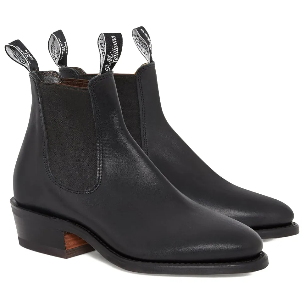 R.M. Williams Comfort Lady Yearling Wide E Schwarz