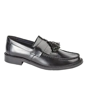 Roamers Herren Schnallen-Sattel-Loafer Roamers Schuhe