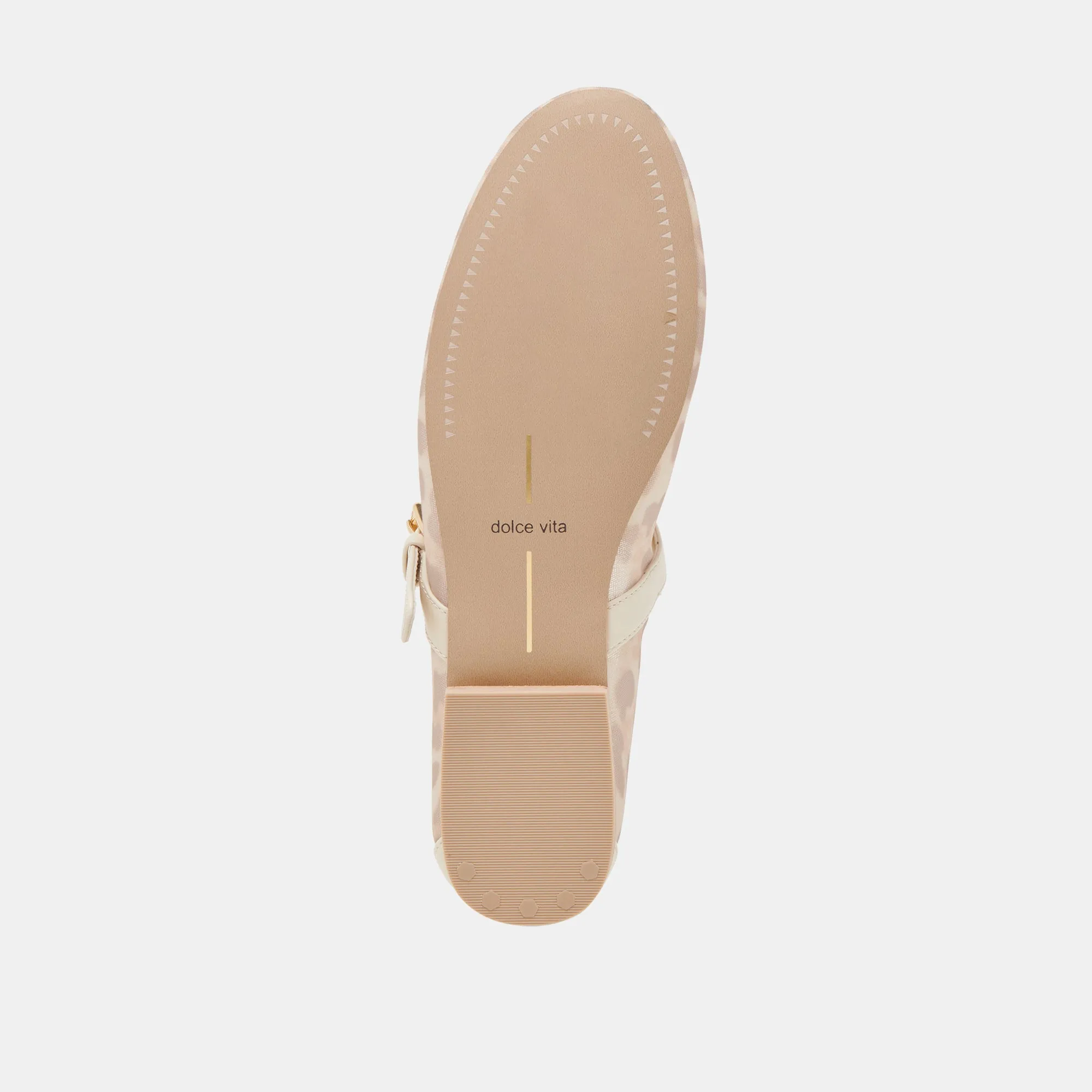 ROSLYN BALLETTFLATS WEIß-LEOPARDEN-MESH