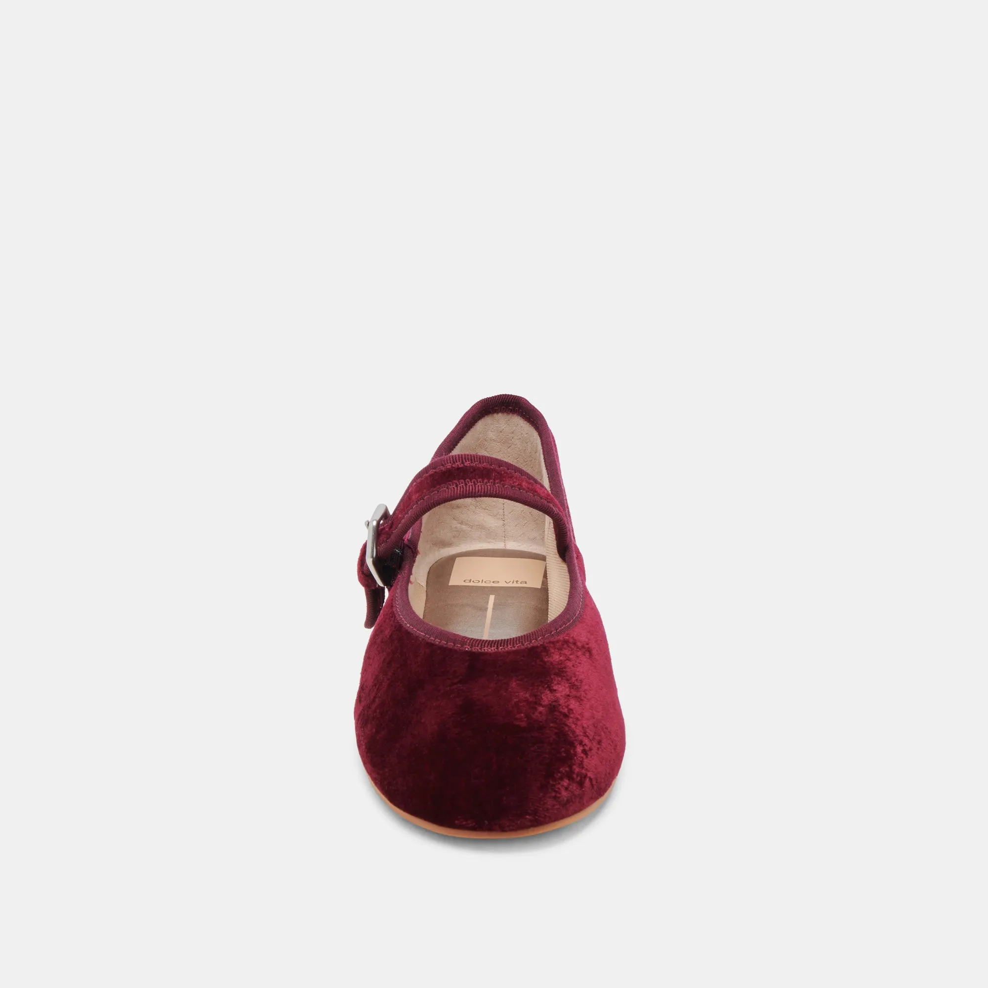 ROSLYN BALLET FLATS WEINROT SAMT