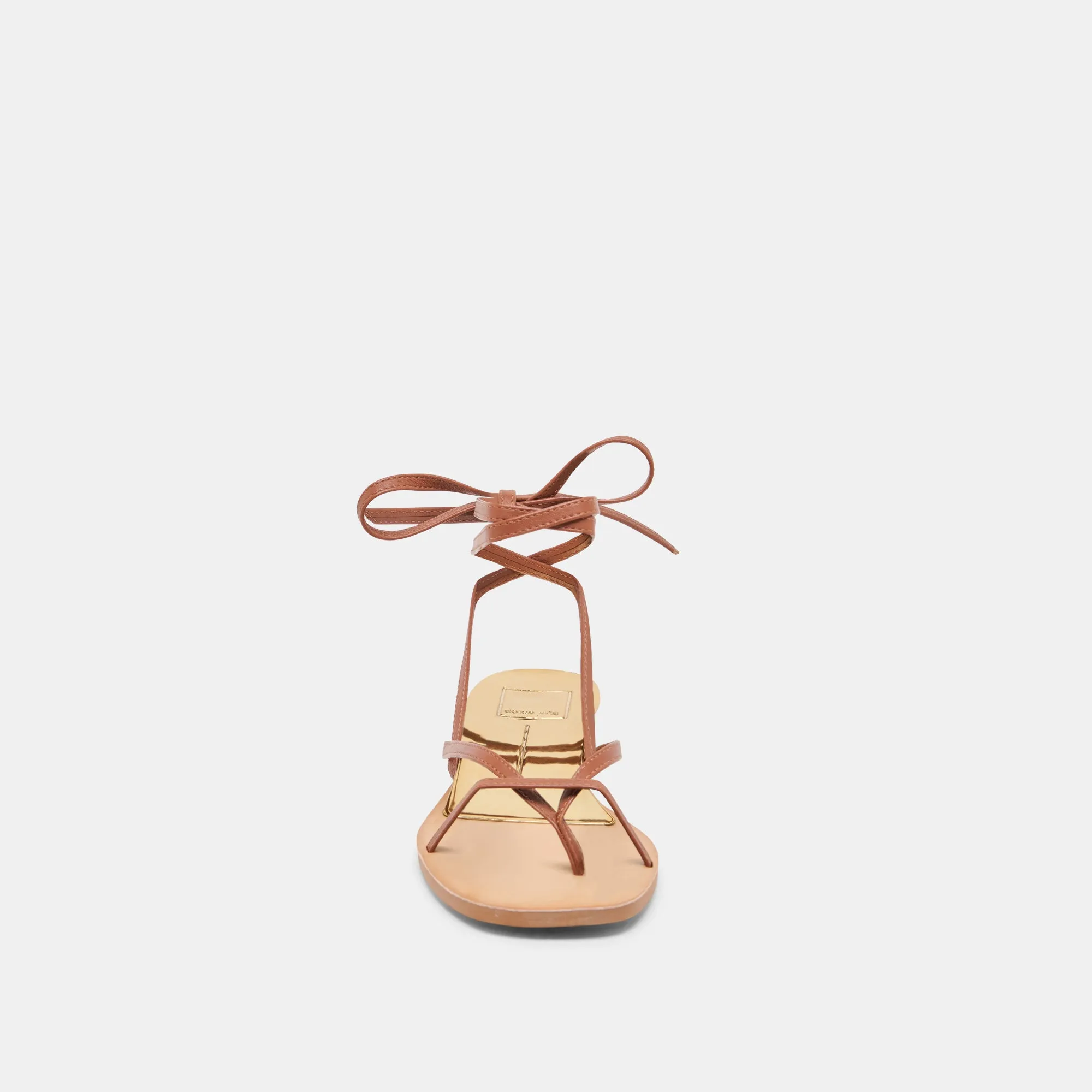 RUDIE SANDALEN COGNAC LEDER