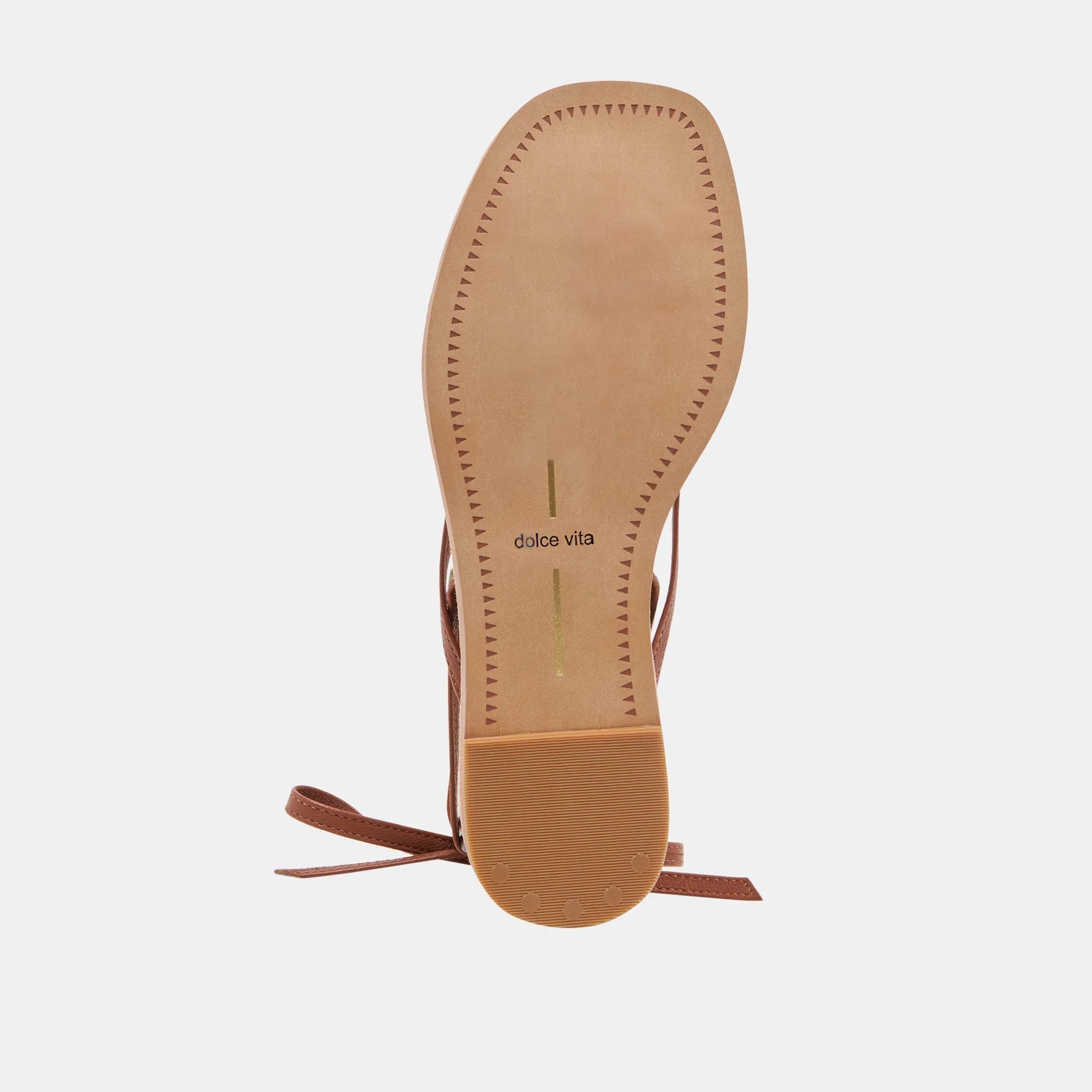 RUDIE SANDALEN COGNAC LEDER