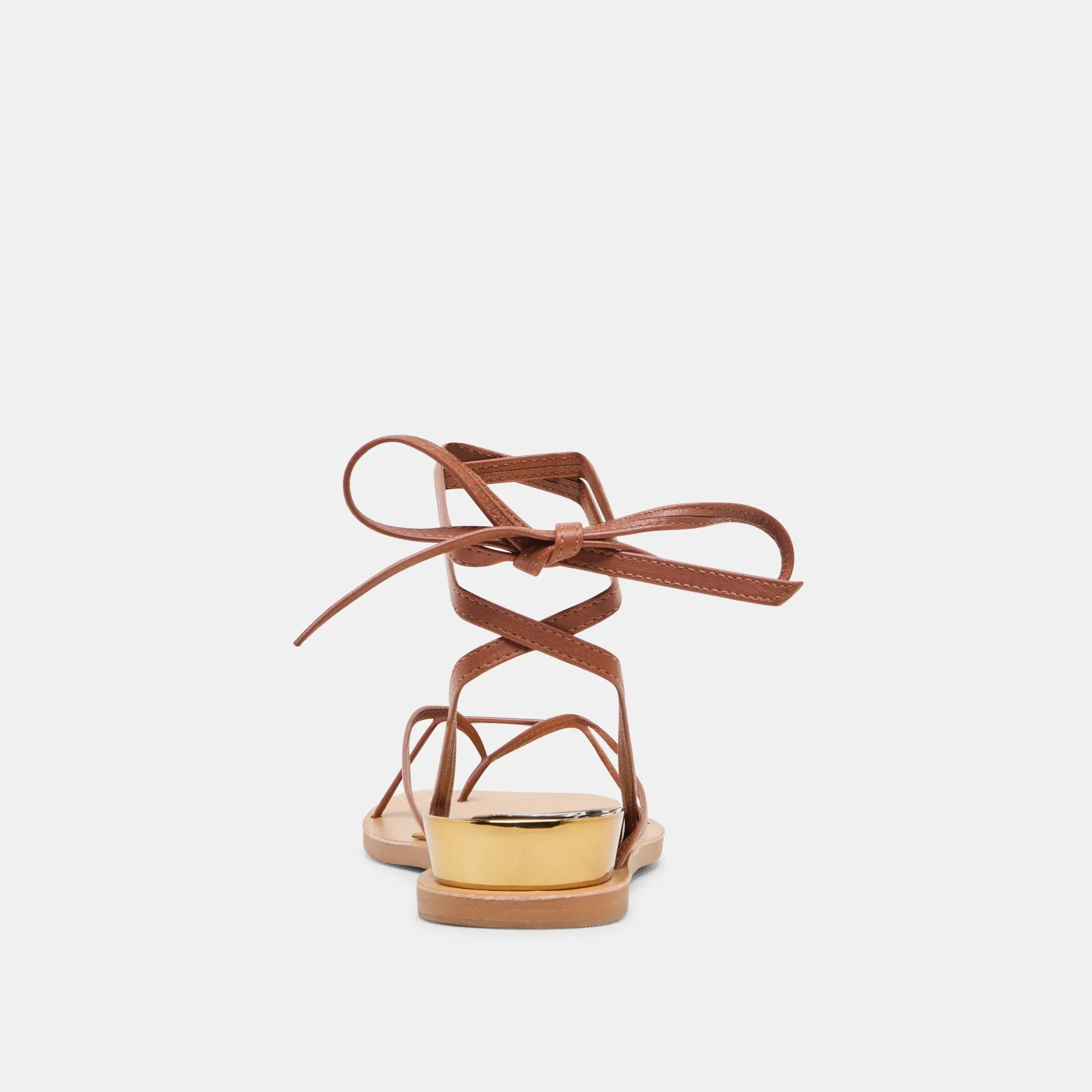 RUDIE SANDALEN COGNAC LEDER