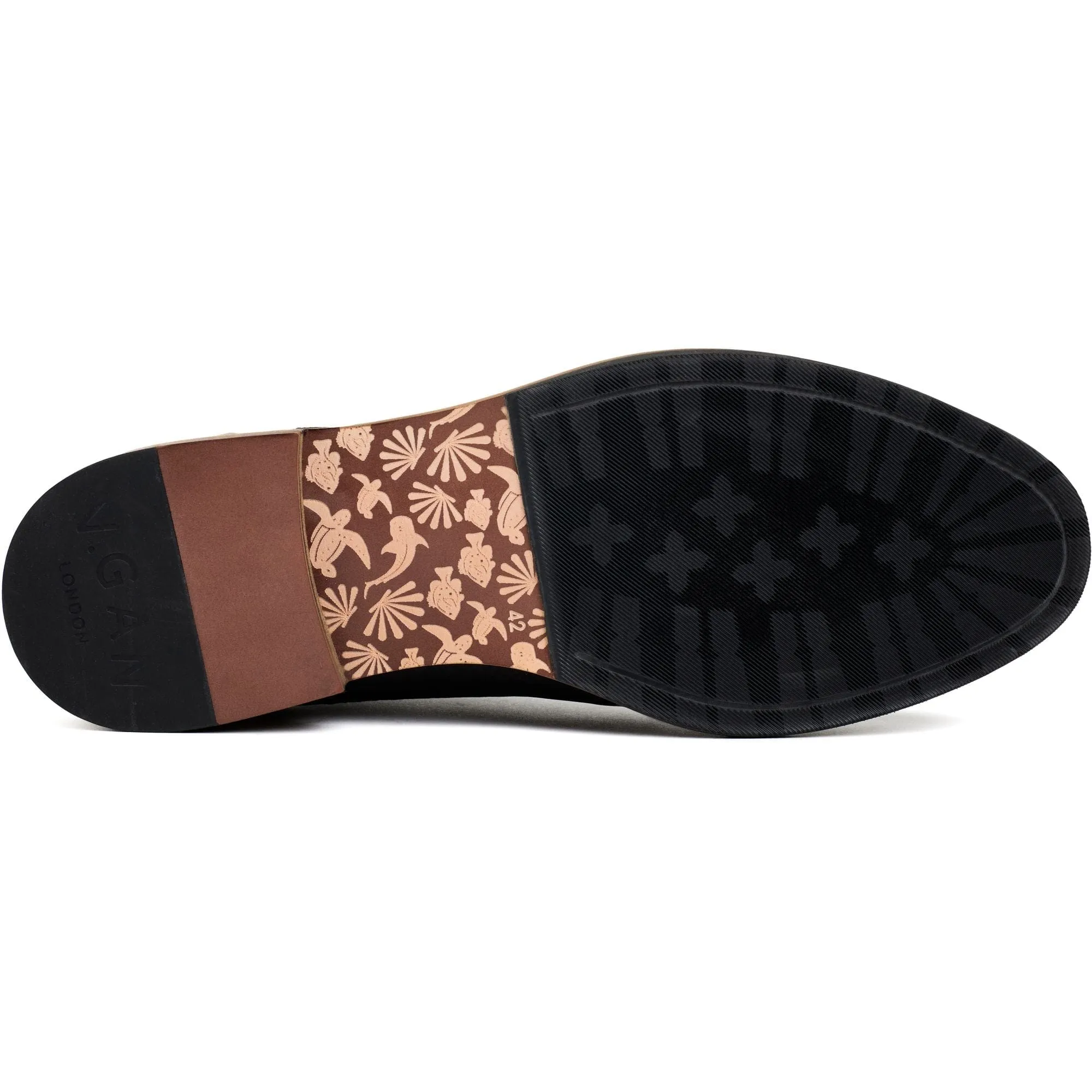 Rye 2 Herren-Vegan-Leder-Knöchelstiefel | Hellbraun