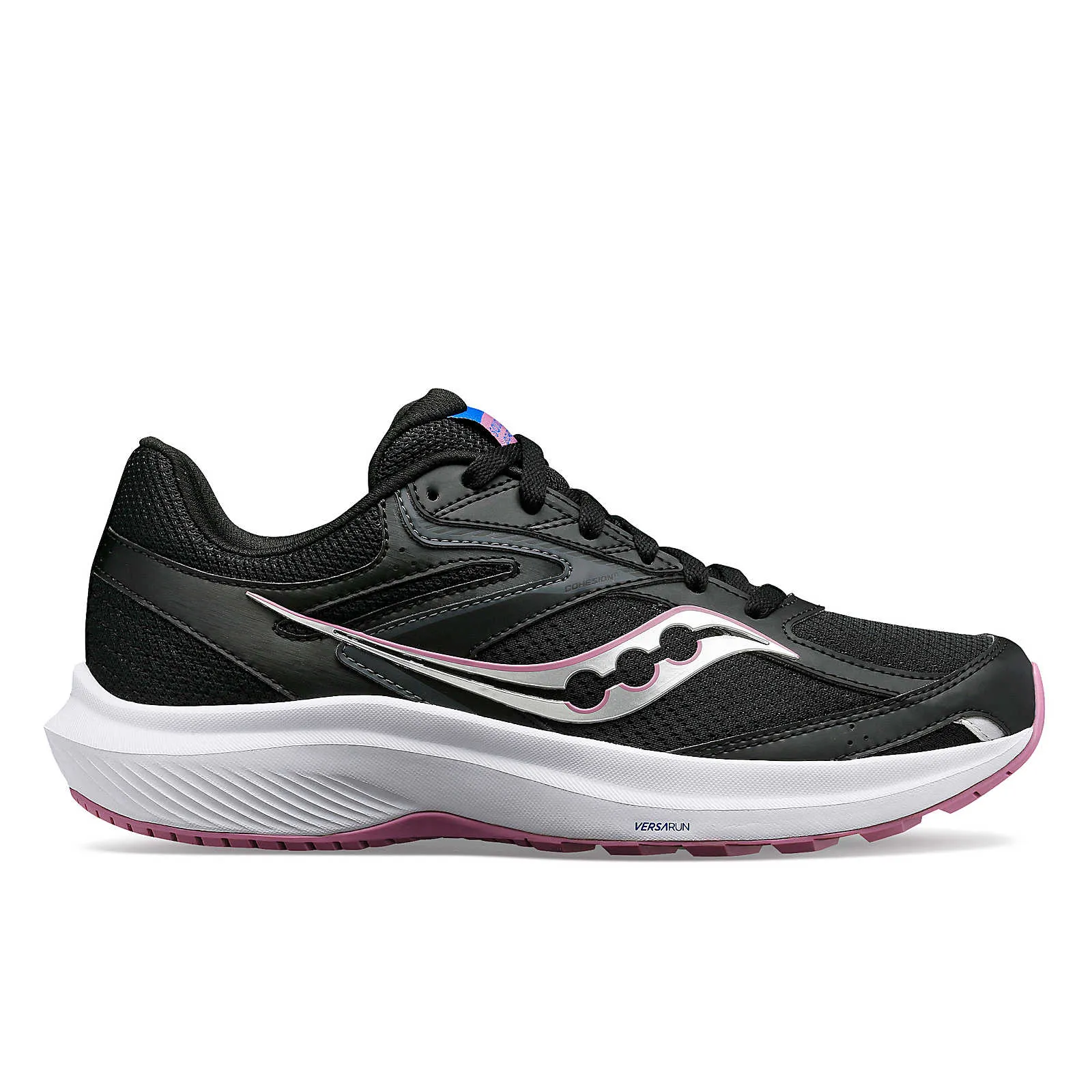 Saucony Schuhe Damen Cohesion 17 Schwarz/Orchidee