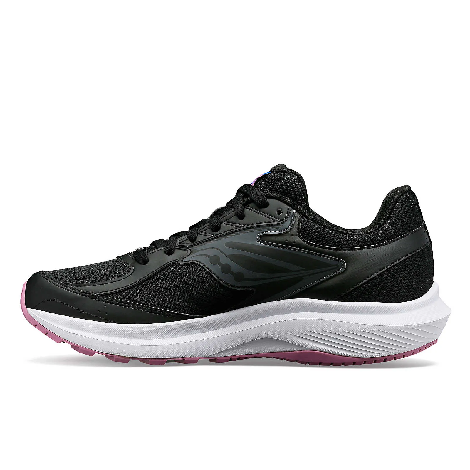 Saucony Schuhe Damen Cohesion 17 Schwarz/Orchidee